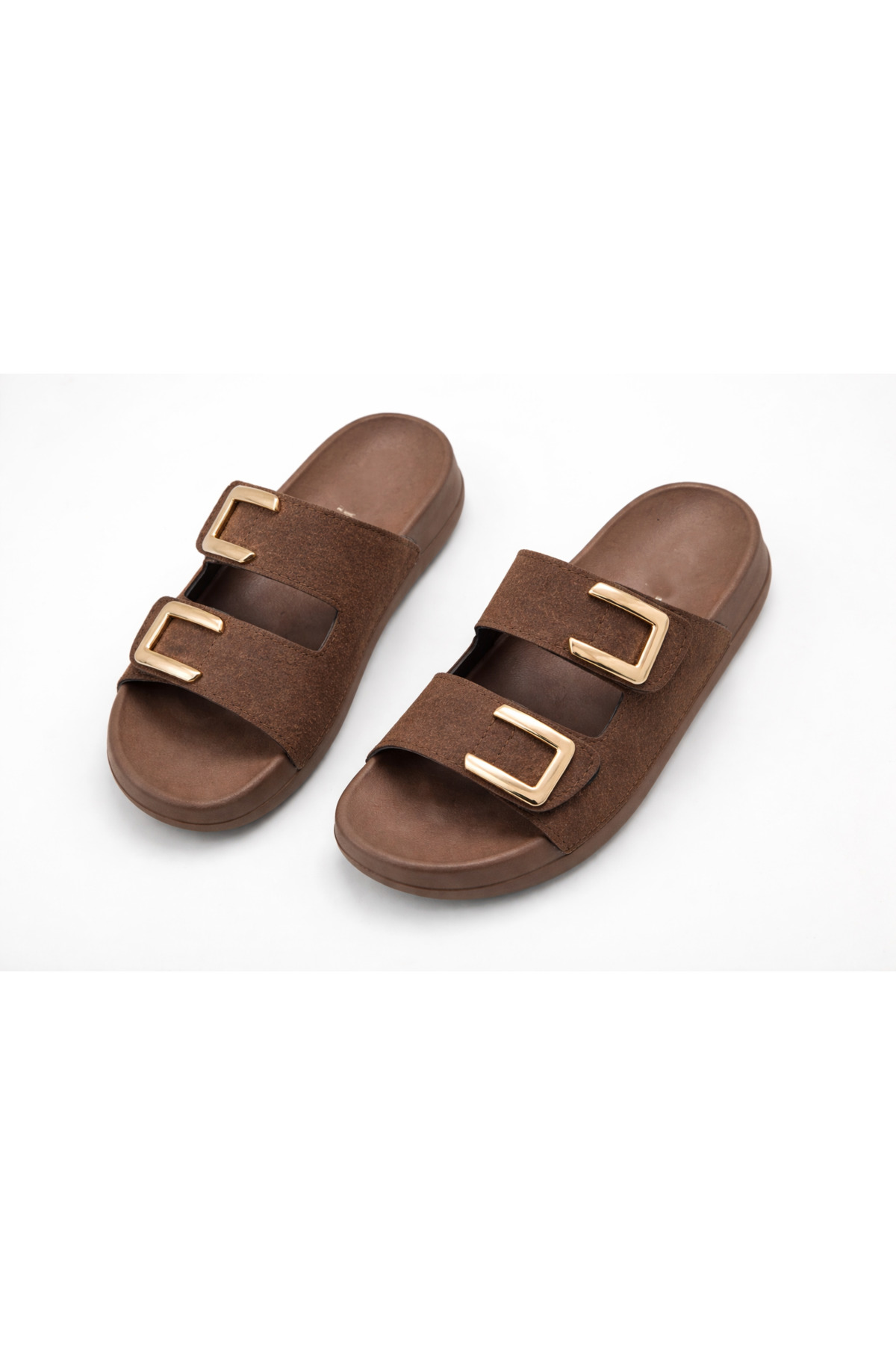 Women's Orthopedic Buckle Slippers Comfortable Sole Lightweight Casual Stylish