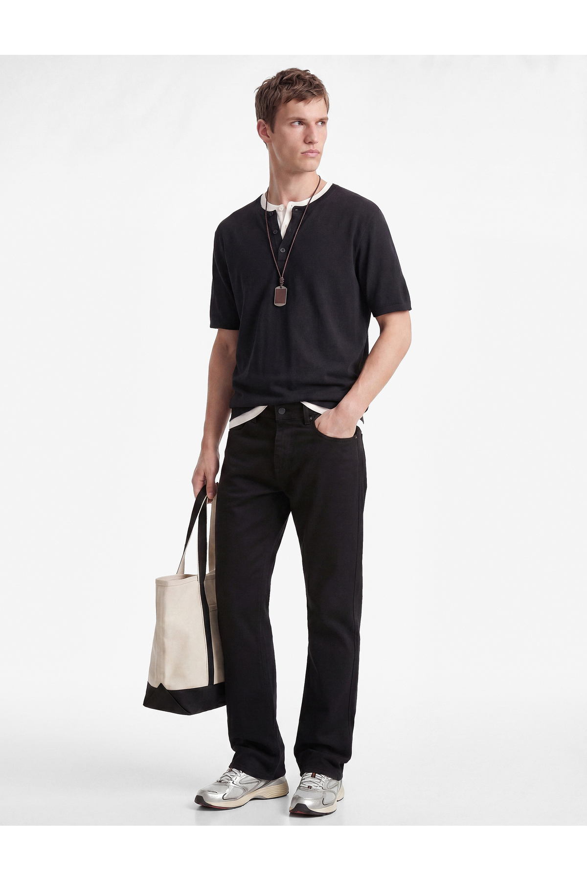 Normal Bel Pamuklu Straight Fit Jean Pantolon - Mark Jean