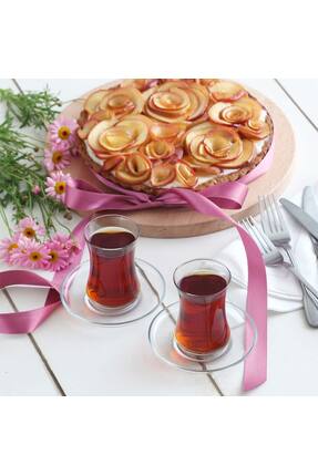 LAV Duru Cam Çay Bardağı 6 Kişilik 155 ml