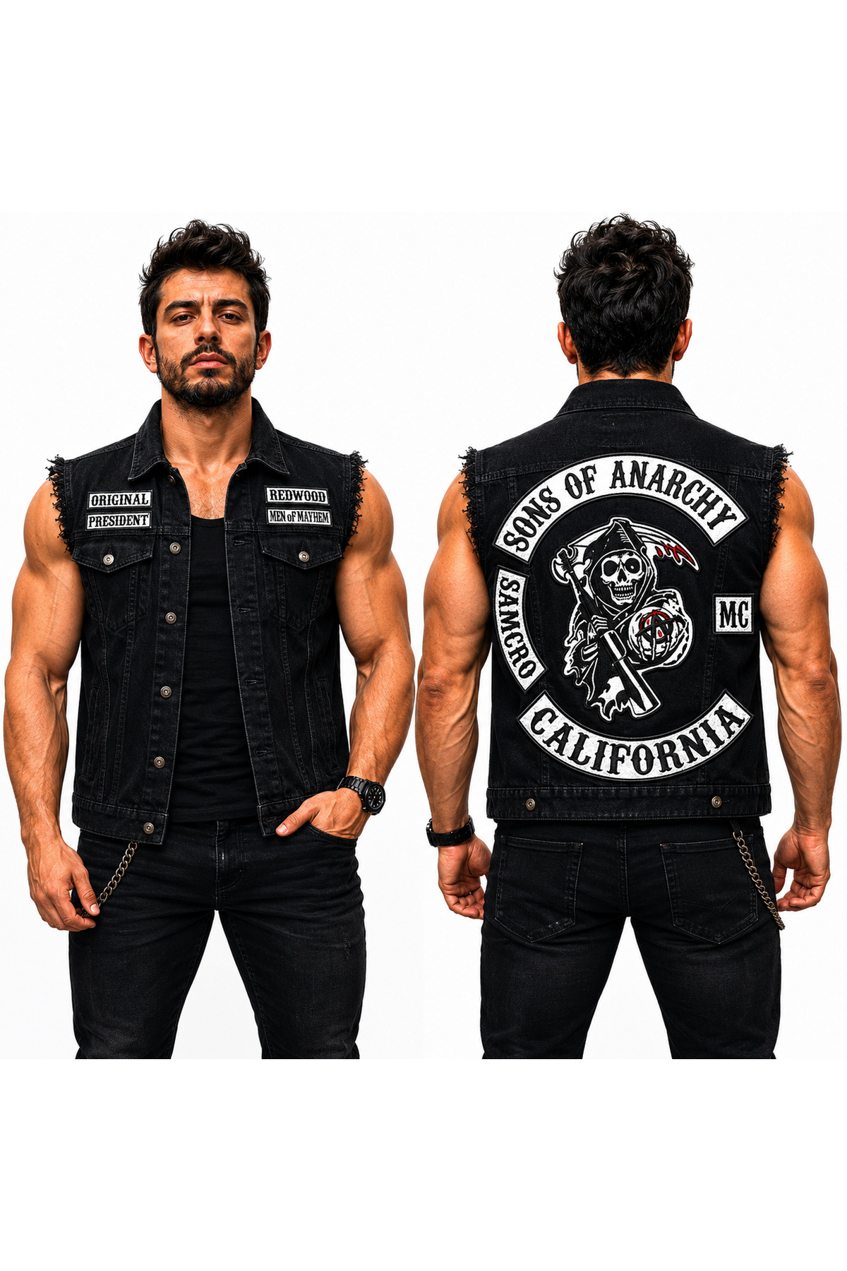 Modaroma Sons Of Anarchy Kot Yelek