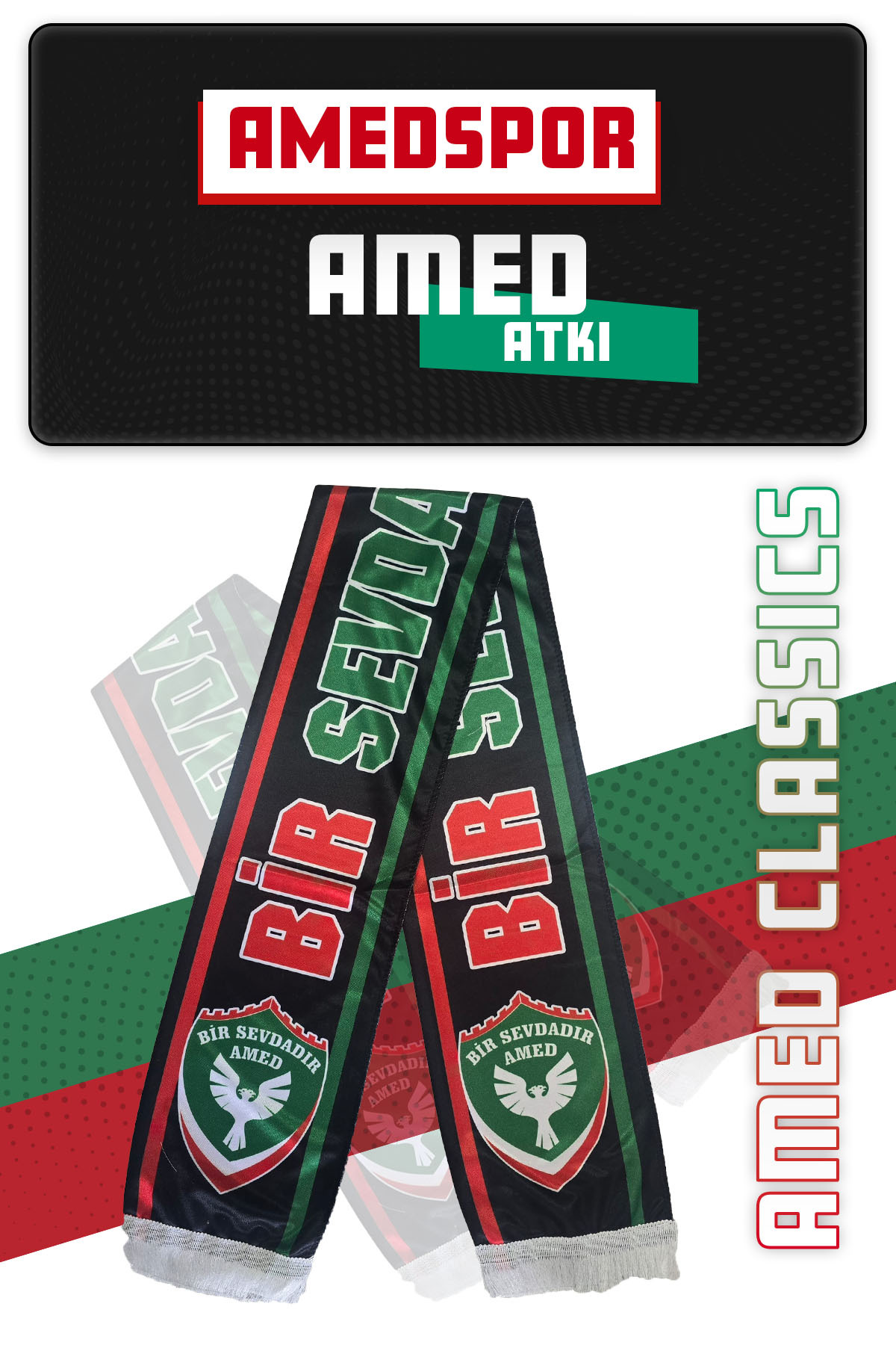Amed Spor Şal Atkı Diyarbakır Amedspor Amed Store B04