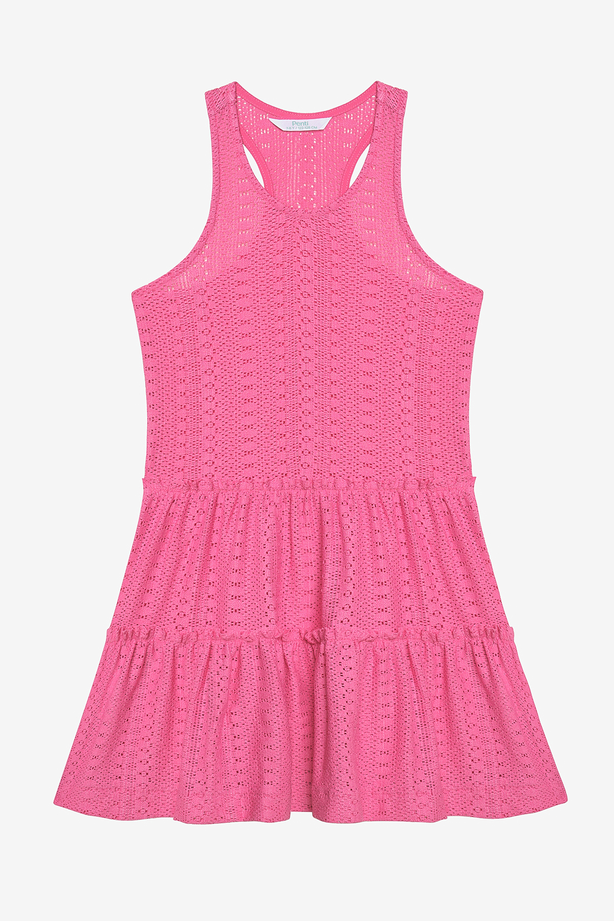 Penti Kız Çocuk Lace Dantel Pembe Elbise