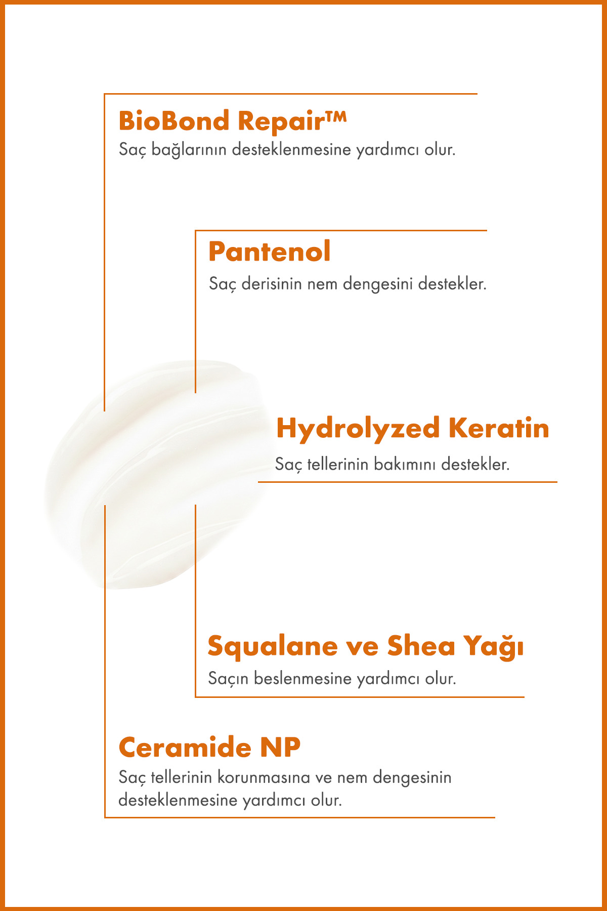 BioBond Repair™ Yoğun Onarıcı Saç Maskesi – Hasar Onarıcı Keratin & Bağ Güçlendirici 250 ML — 8683686506558 — تصویر 2 از 7