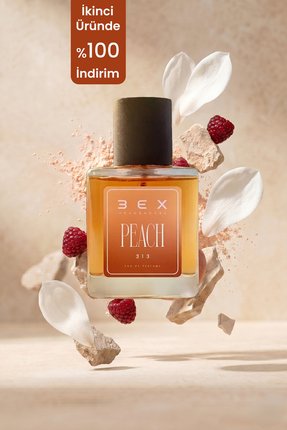 3ex 313 - Bit. Peach - Peach 50ml Unisex Parfüm 313, One Size