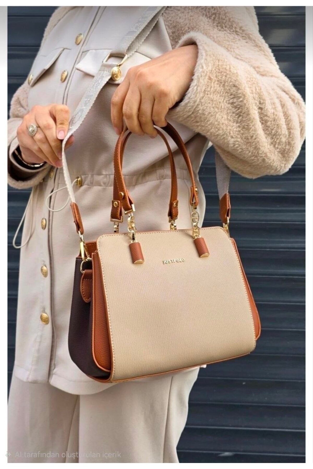 POLO BAG just polo orijinal kadın el ve omuz çantası görsel 4