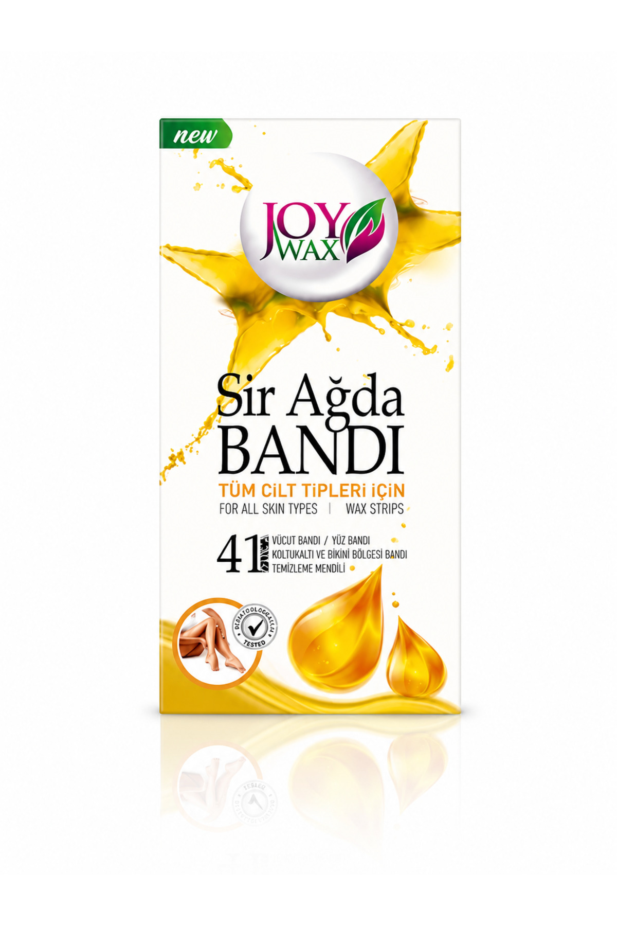 Joy Wax 41li Ağda Bandı Naturel Tüm Cilt — 0104 — تصویر 2 از 3