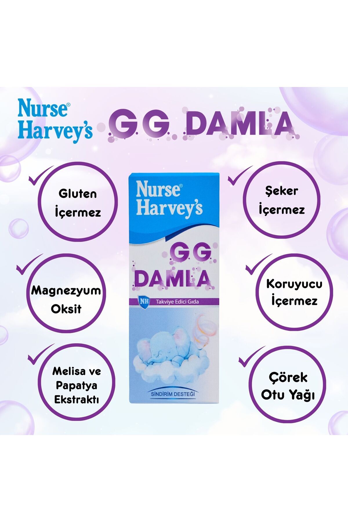 Nurse Harvey's GG Damla 20 ml 2 Adet - Fiyatı, Yorumları