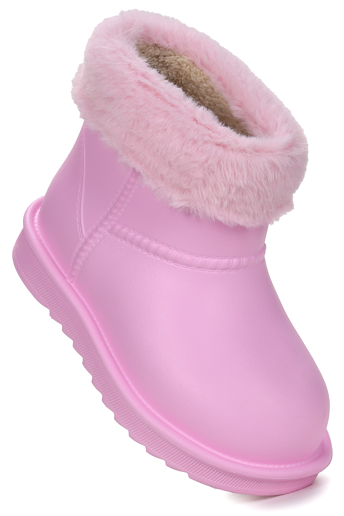 Kiko Kids Geta Waterproof Fur Lined Girls' Eva Rain Snow Boots