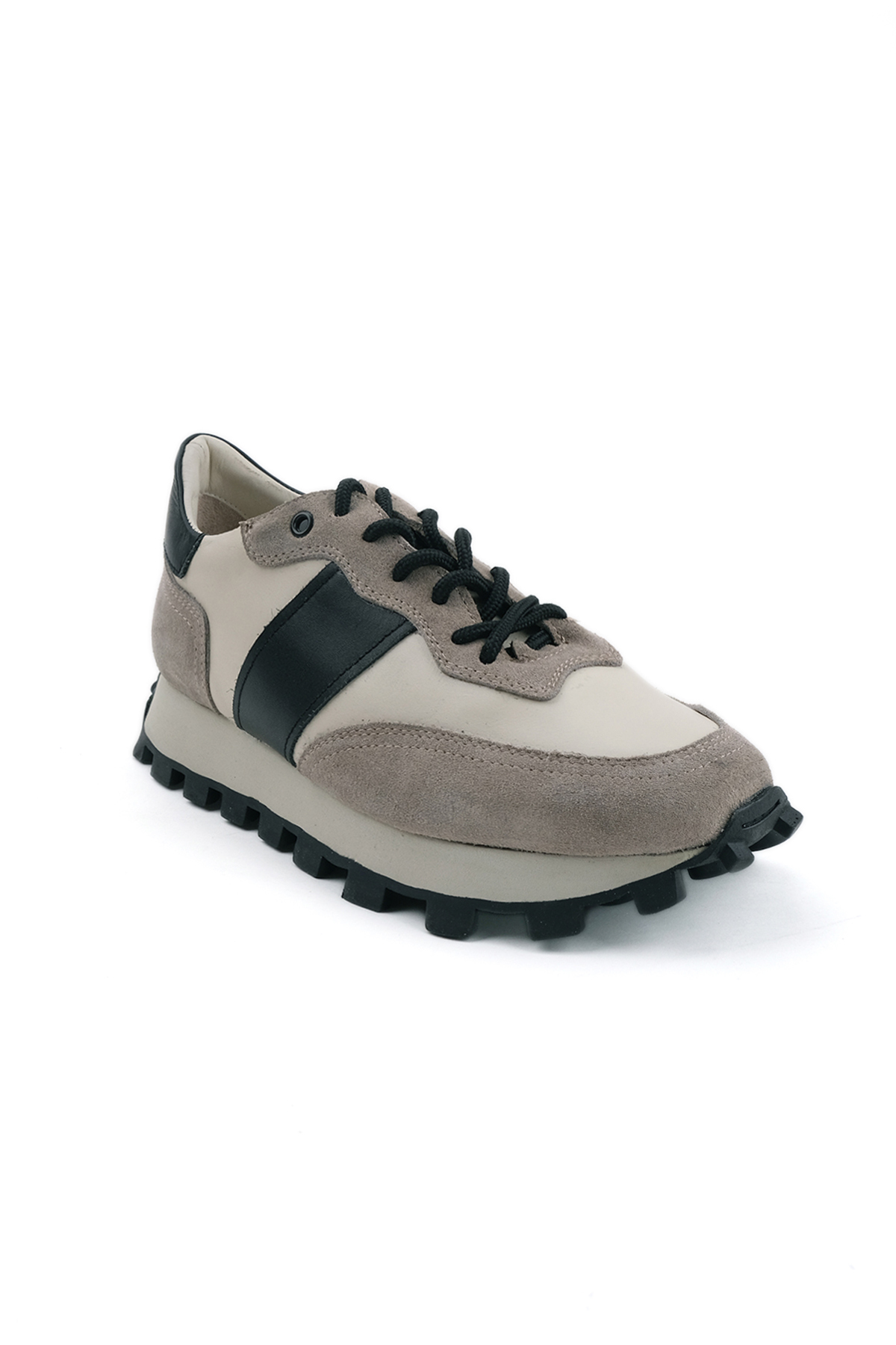 Morven Erkek Siyah Mevsimlik Casual Tods Taban Spor Ayakkabı görsel 2