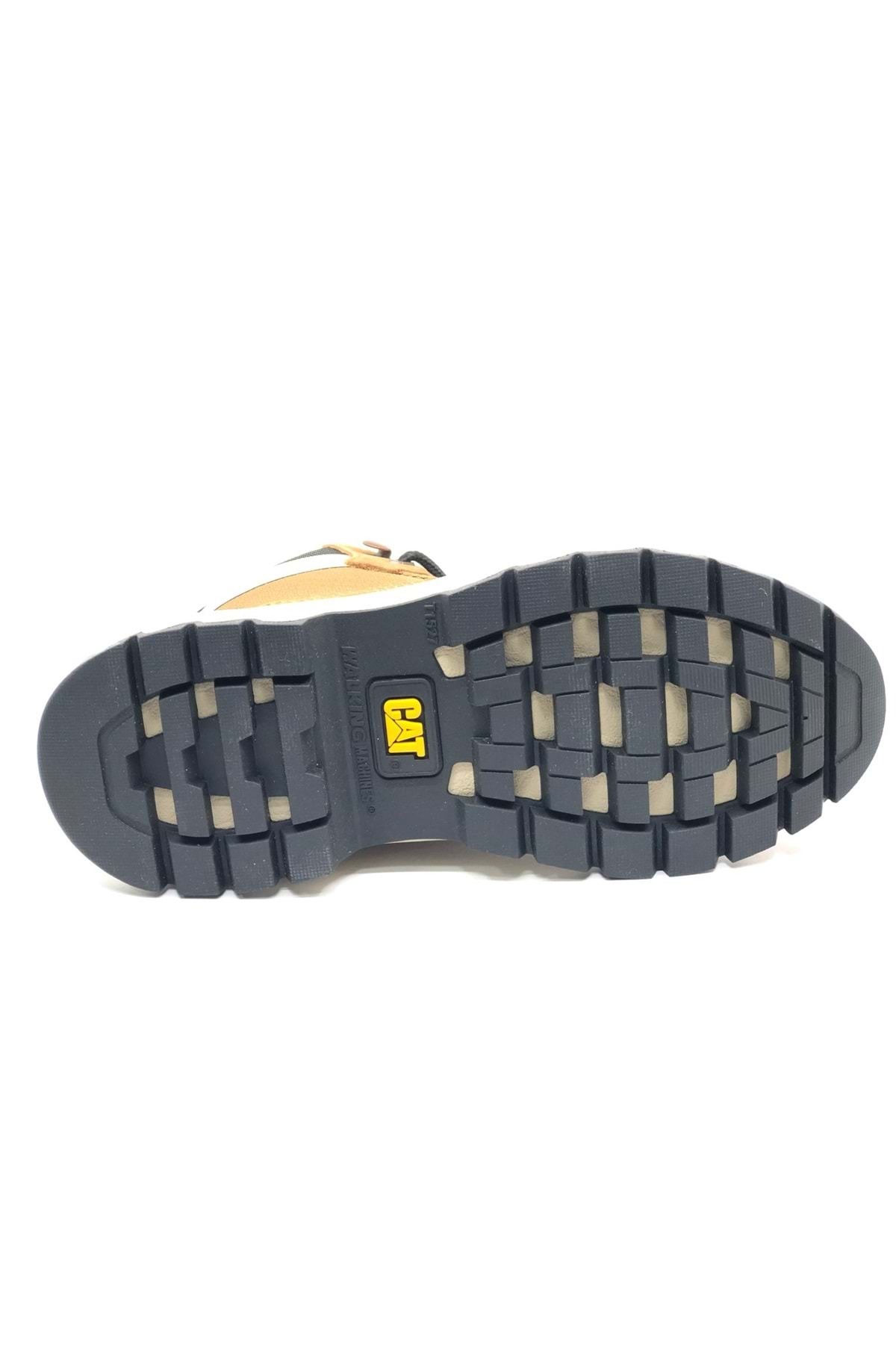 Caterpillar P312068 Colorado Sneaker Boot Casual Hakiki Deri Unisex Bot SARI görsel 6
