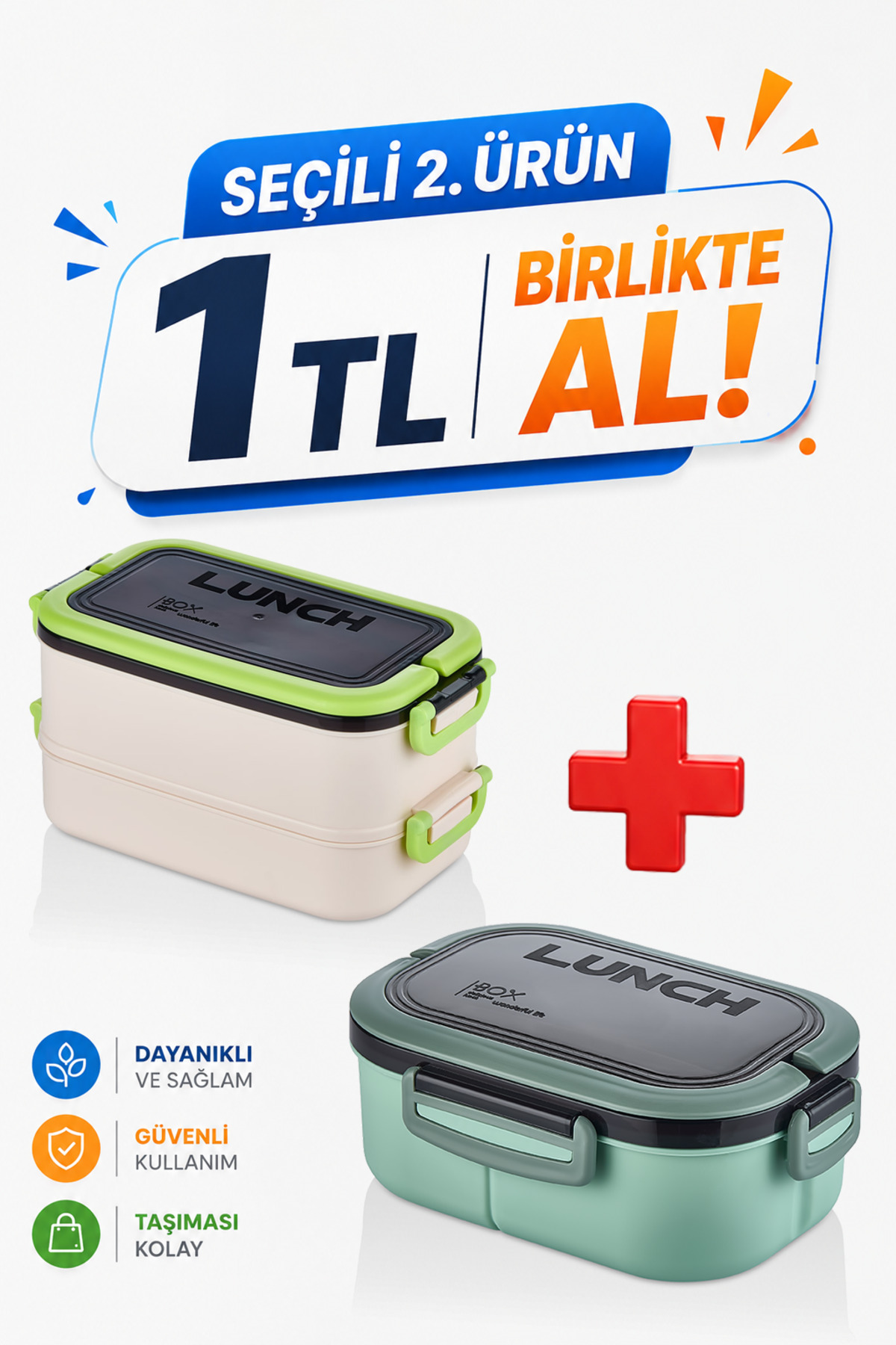 6 Compartment Portable Food Container Lunch Box Diet Lunch Box Storage Container Fork Spoon Sefer Bowl