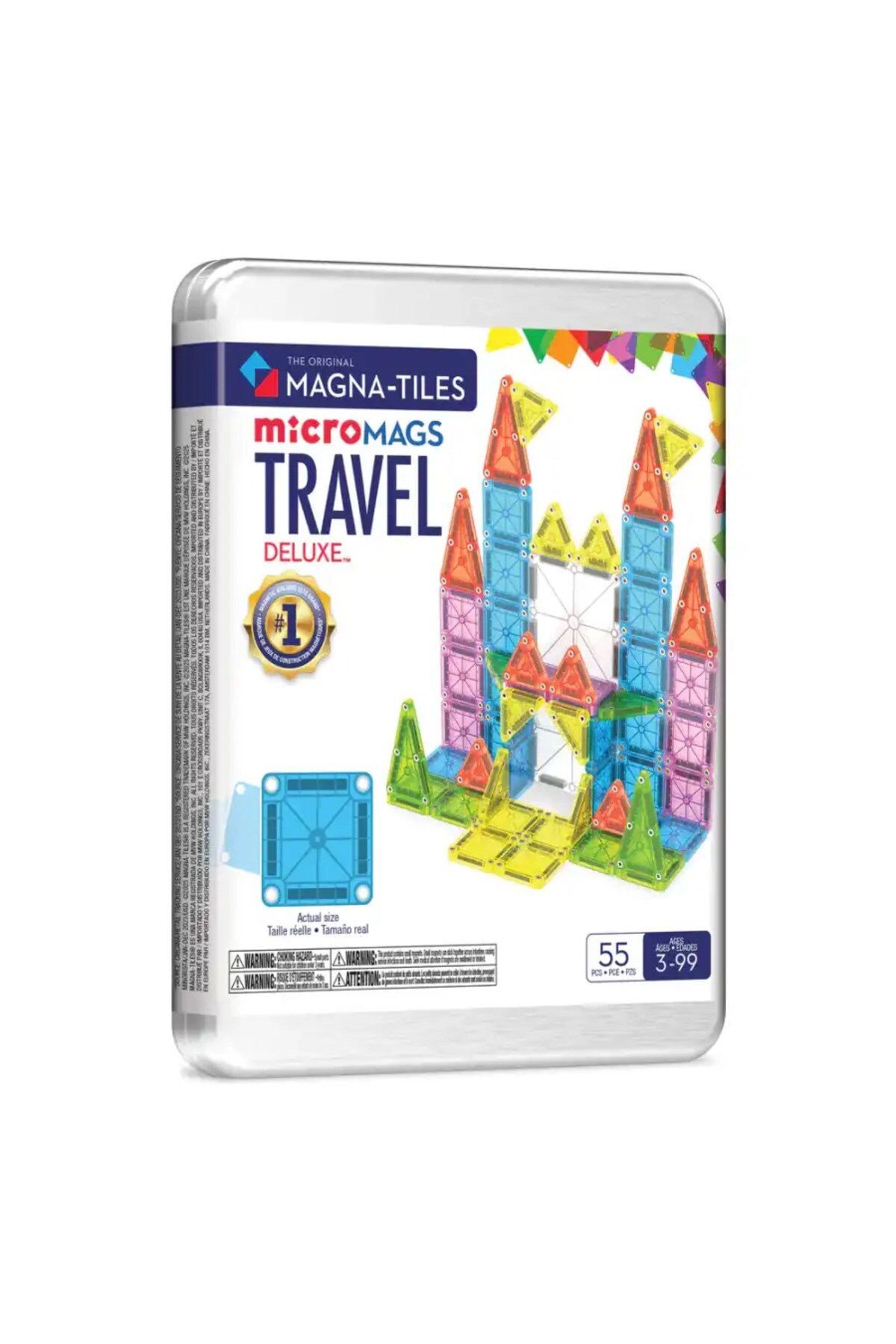 Magna Tiles Magnatiles Travel Case 55Pc 254055Ts