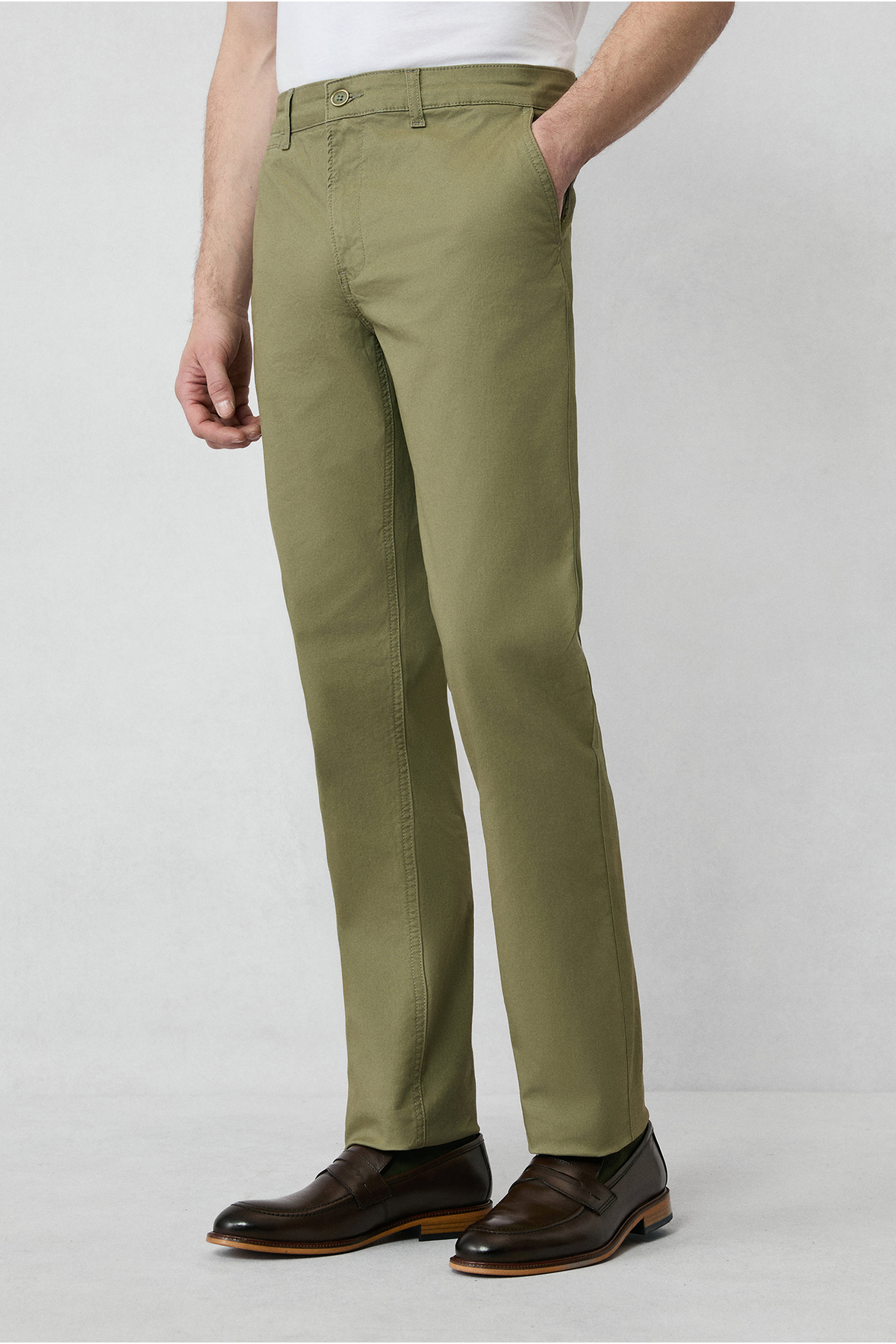 Kigili Regular Fit Standart Kesim Likralı Esnek Yandan Cep Kanvas / Chino Pantolon görsel 5
