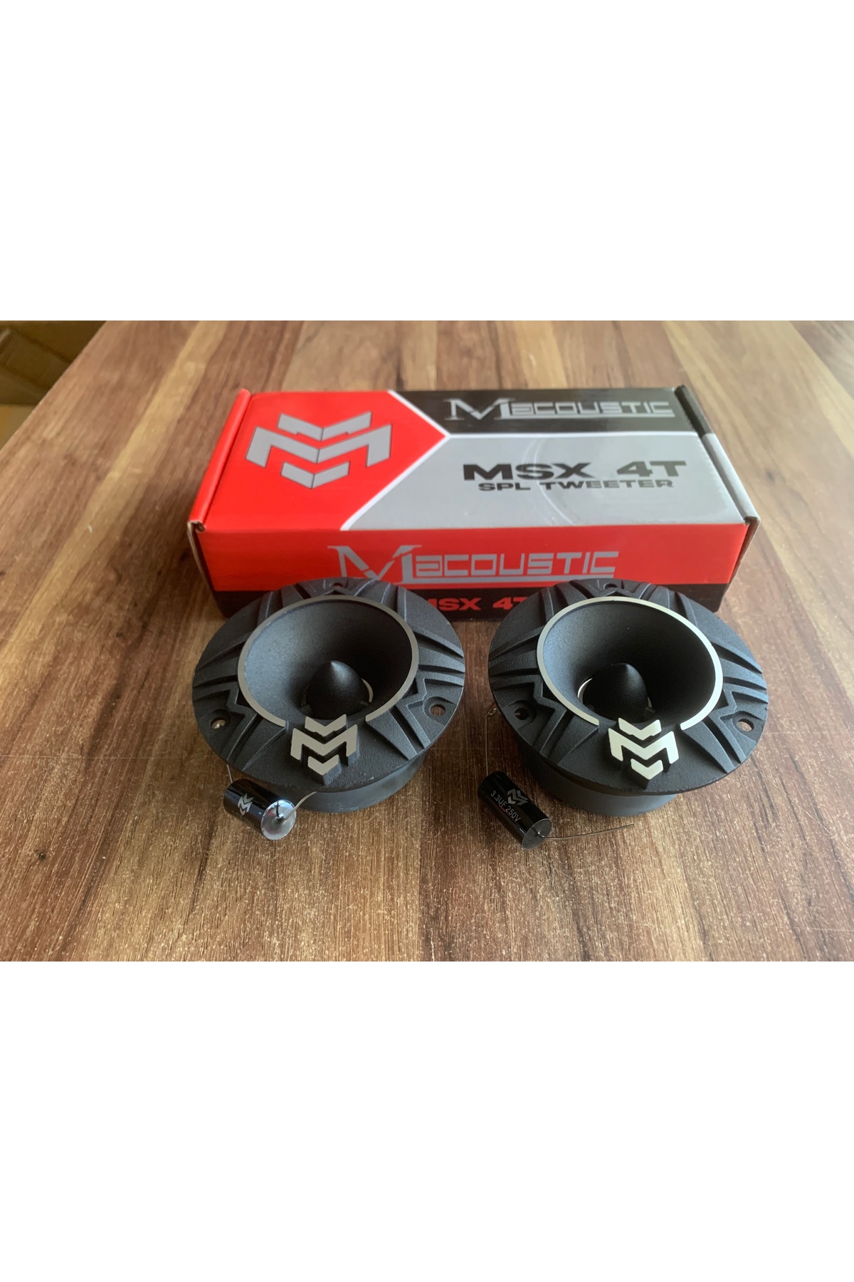 MACOUSTİC Deniz Sound Garage 10 cm Tweeter MSX 4T 300 Watt 60 Rms