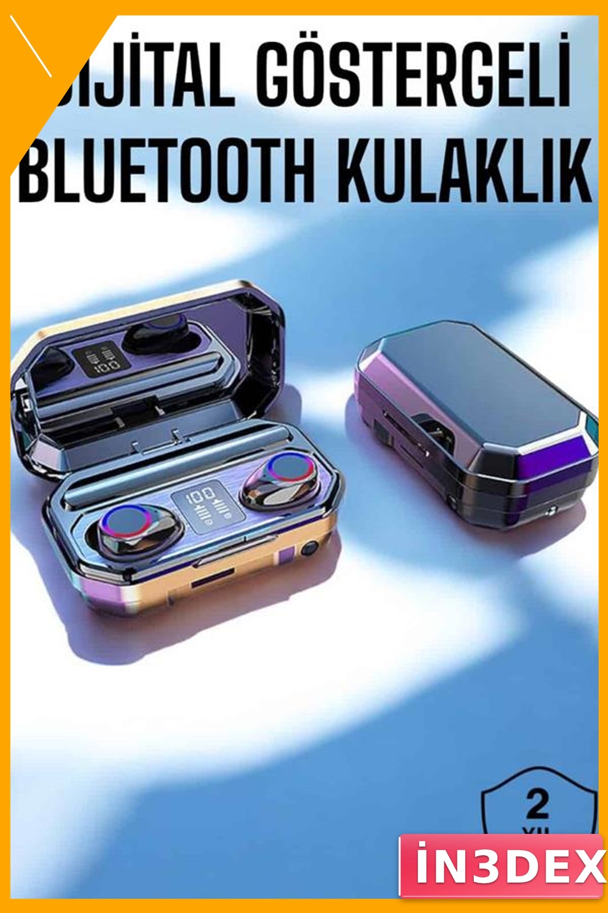 Bluetooth 5.0 Kablosuz Kulaklık Dokunmatik Kontrol ANC