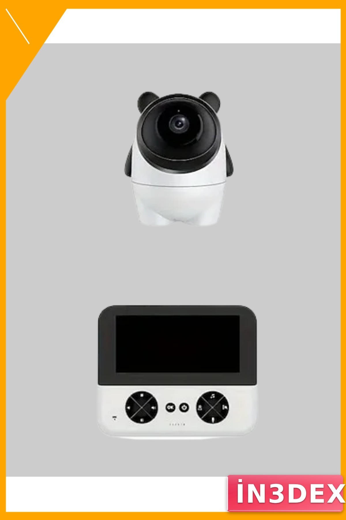 4.3 İnç Ekranlı Görüntülü Bebek Monitörü 720P Gece Görüş