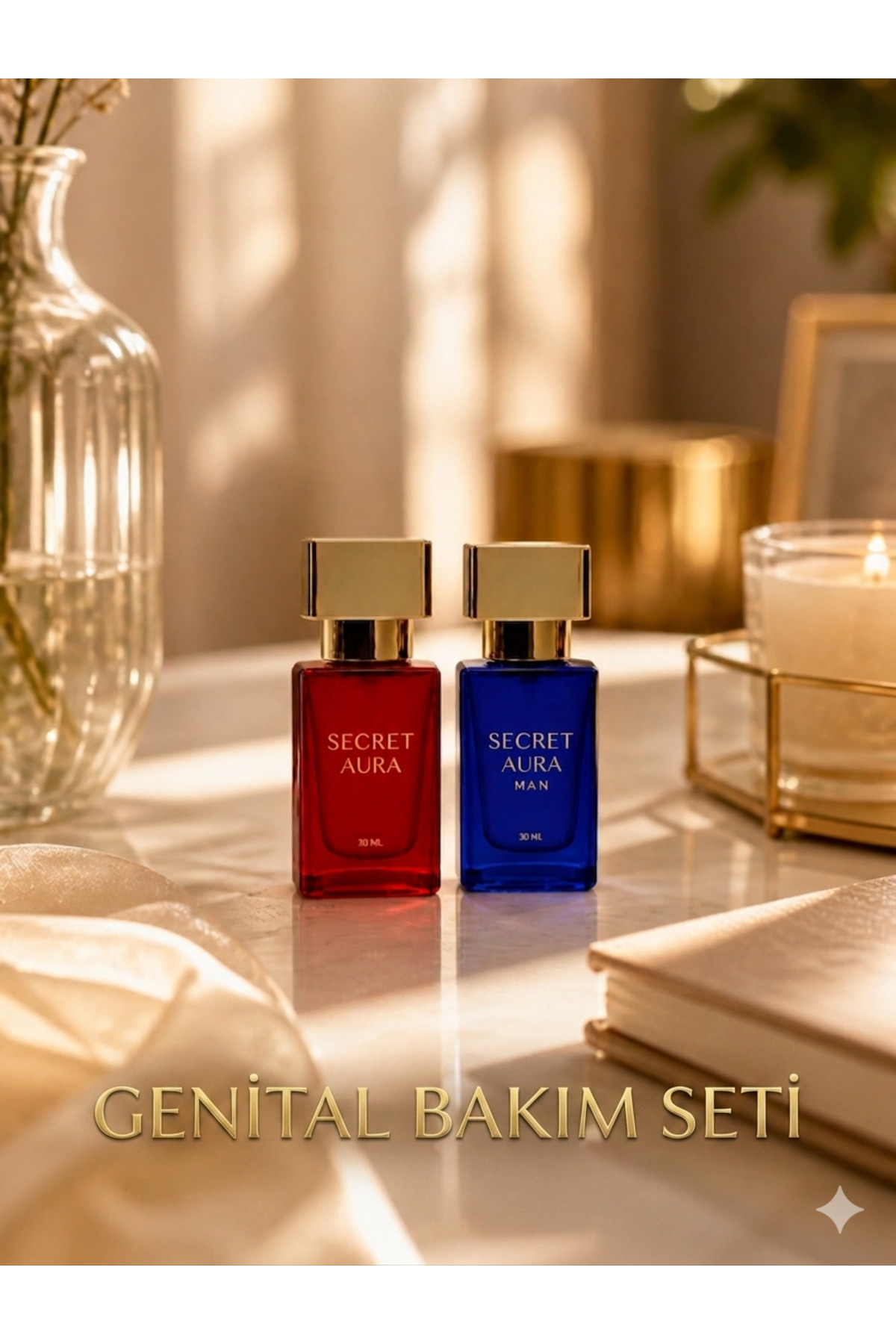 Raika Beauty Secret Aura GENİTAL BAKIM SETİ (Kadın - Erkek) — secretauraset