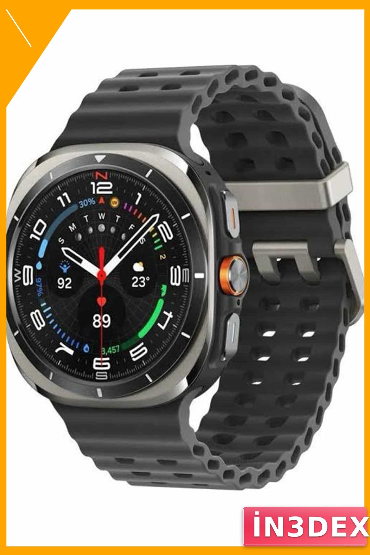47 mm Çağrı Cevaplayabilen Titreşimli Akıllı Saat Çok Fonksiyonlu