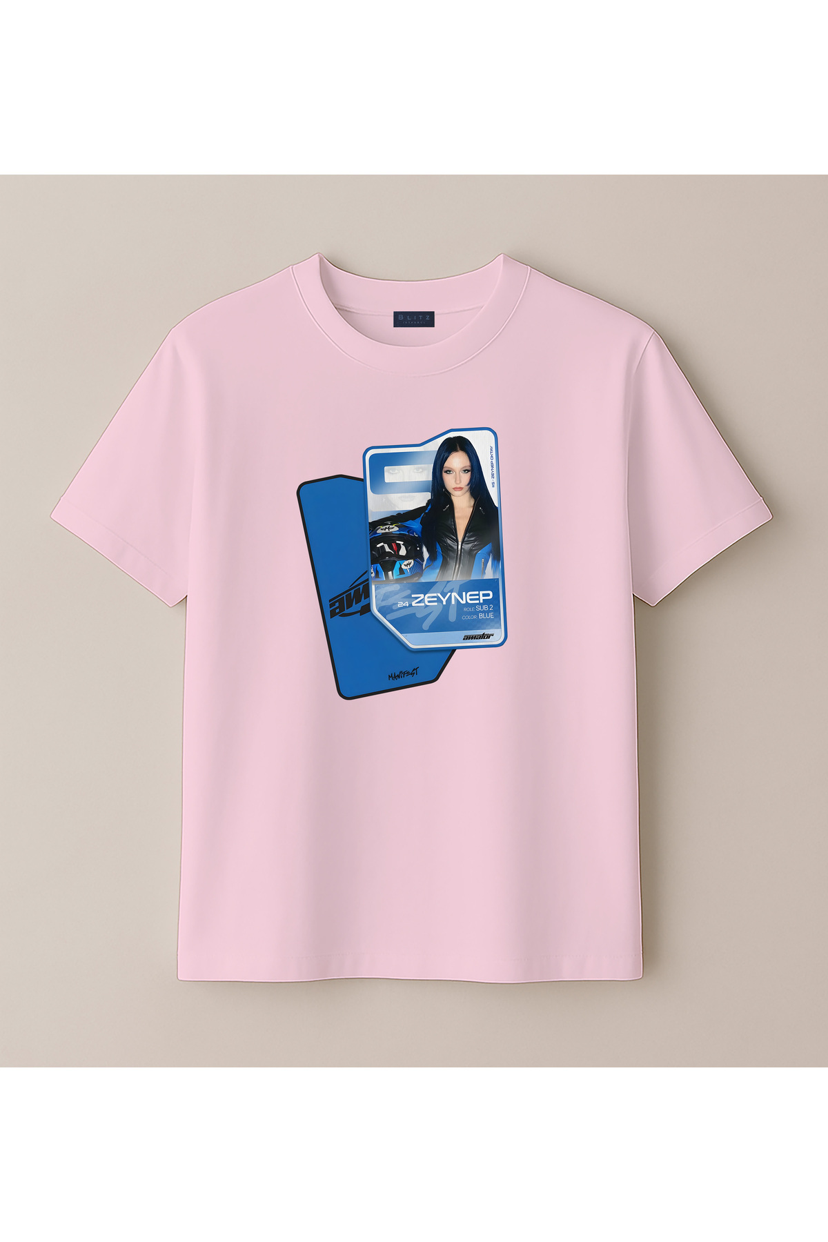 Manifest Amateur Zeynep Zoktay Design Printed T-Shirt (4-13 Years)