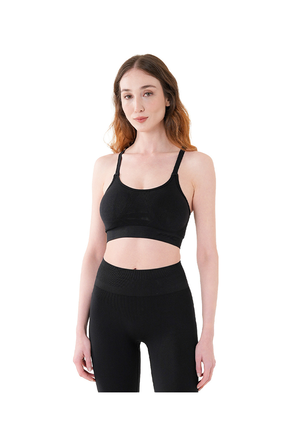 MUSCLECLOTH Nova Seamless Sırt Detaylı Bra Siyah