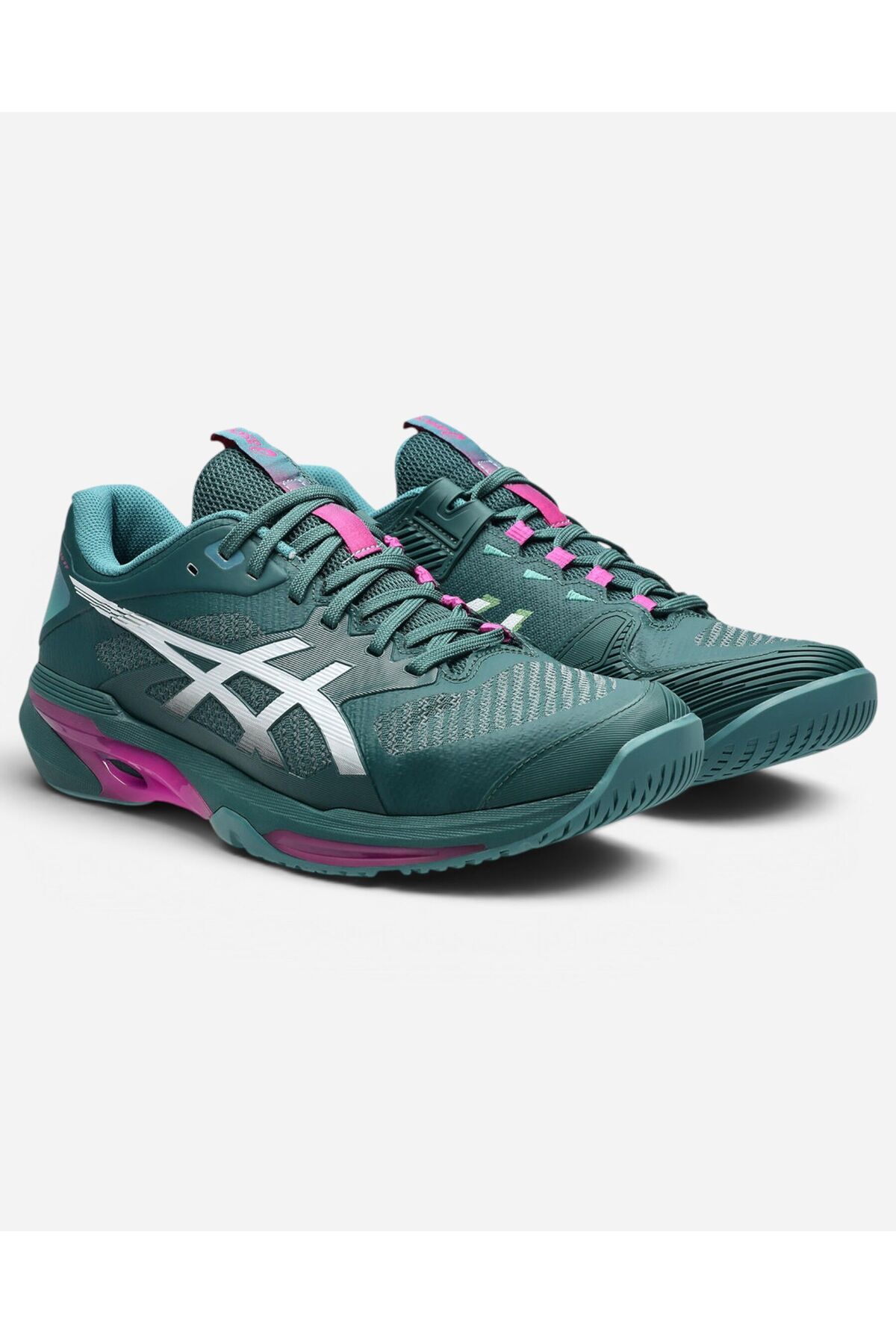 Asics SOLUTION SPEED FF 4 Erkek Yeşil Tenis Ayakkabısı 1041A532
