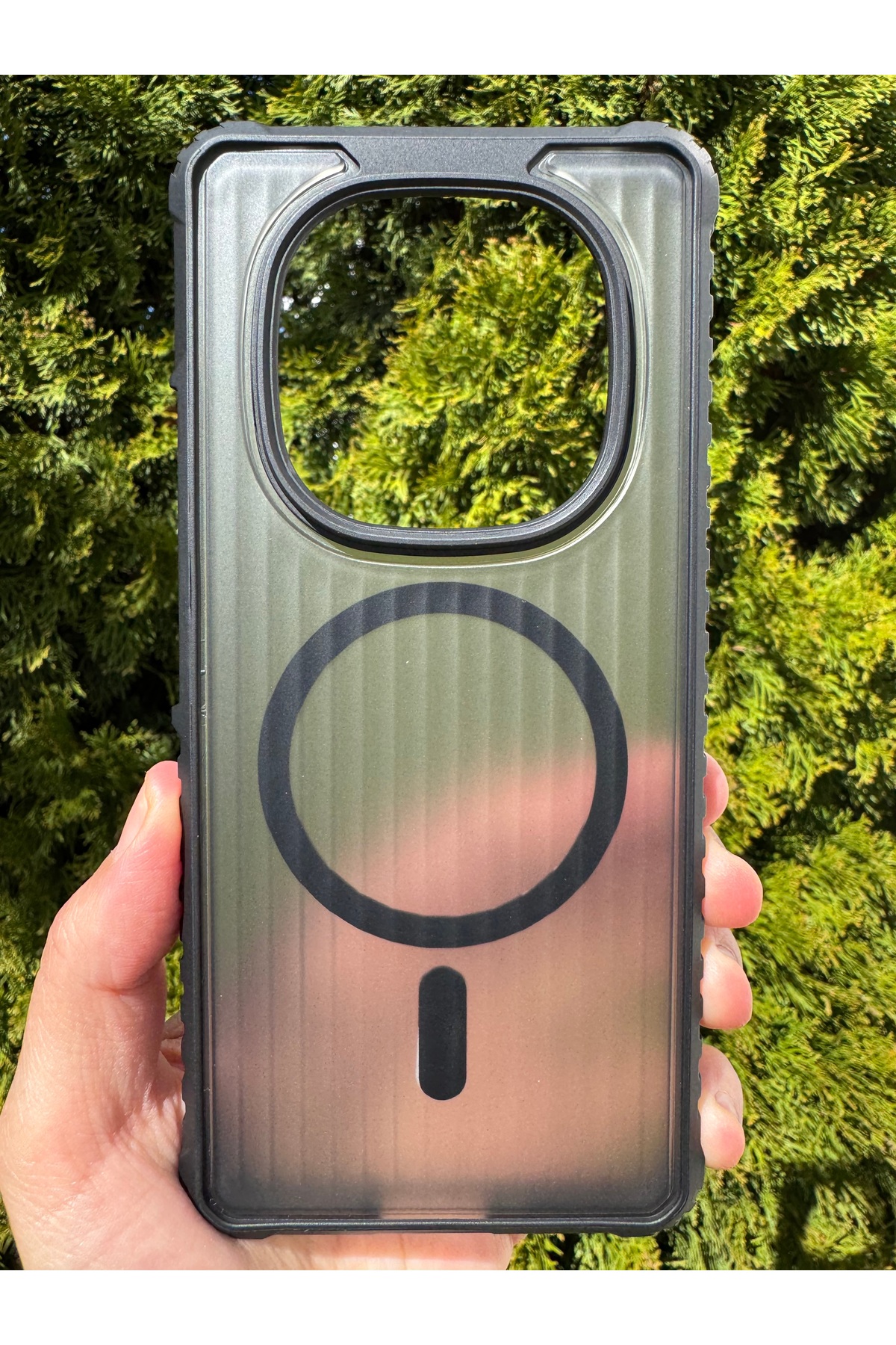 Mi Redmi Note 14 Pro/Note 14 Pro Plus Uyumlu Magsafe Kılıf Antishock Darbelere Dayanıklı Tank Kapak