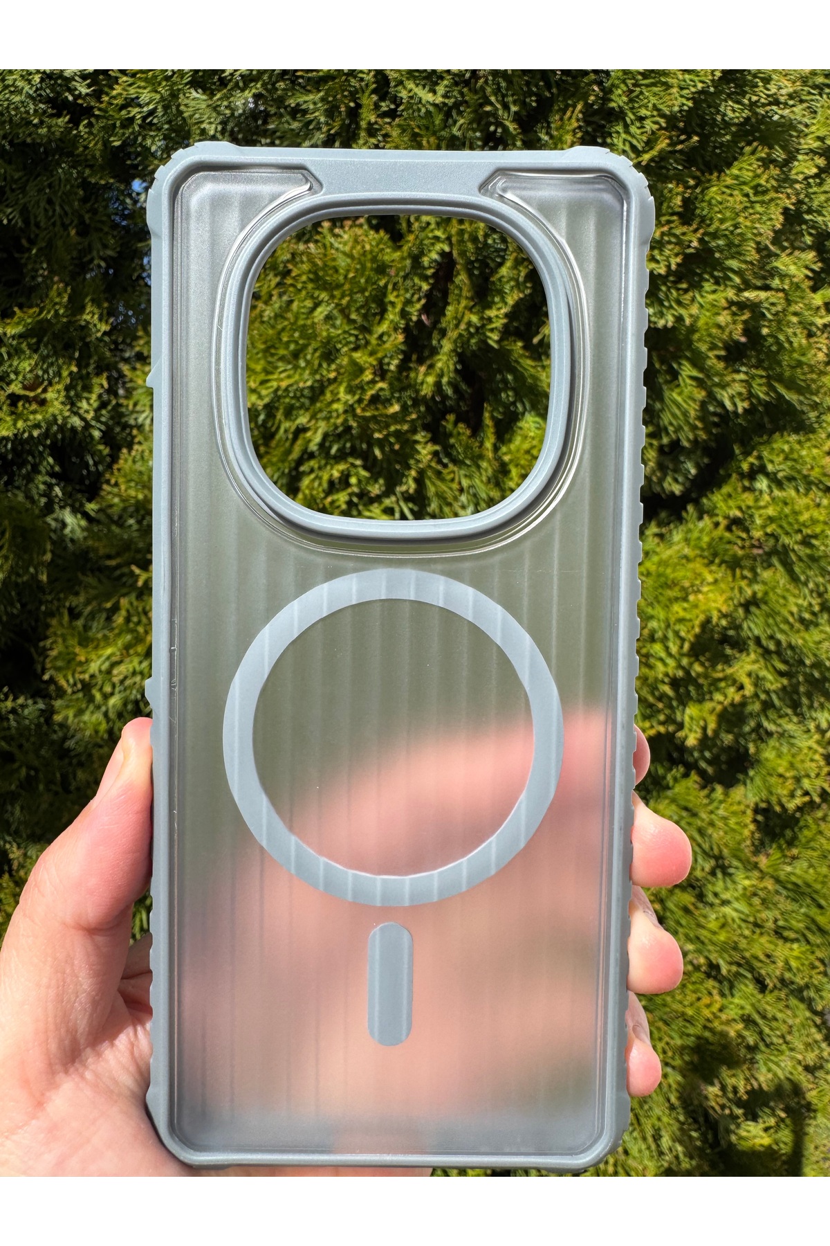 Mi Redmi Note 14 Pro/Note 14 Pro Plus Uyumlu Magsafe Kılıf Antishock Darbelere Dayanıklı Tank Kapak