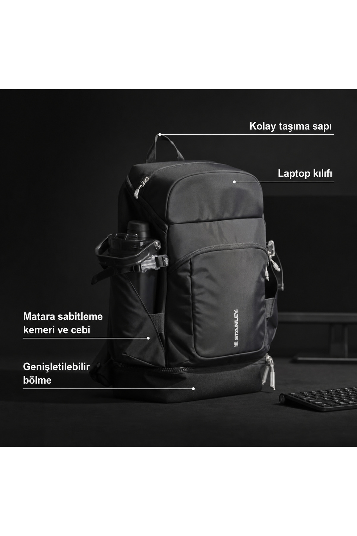 Stanley The Vitalize Macro Method Backpack 29.2 LT Sırt Çantası görsel 5