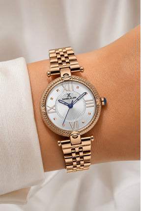 Daniel Klein ROSE GOLD RENK KASA KORDON KADIN SAATİ