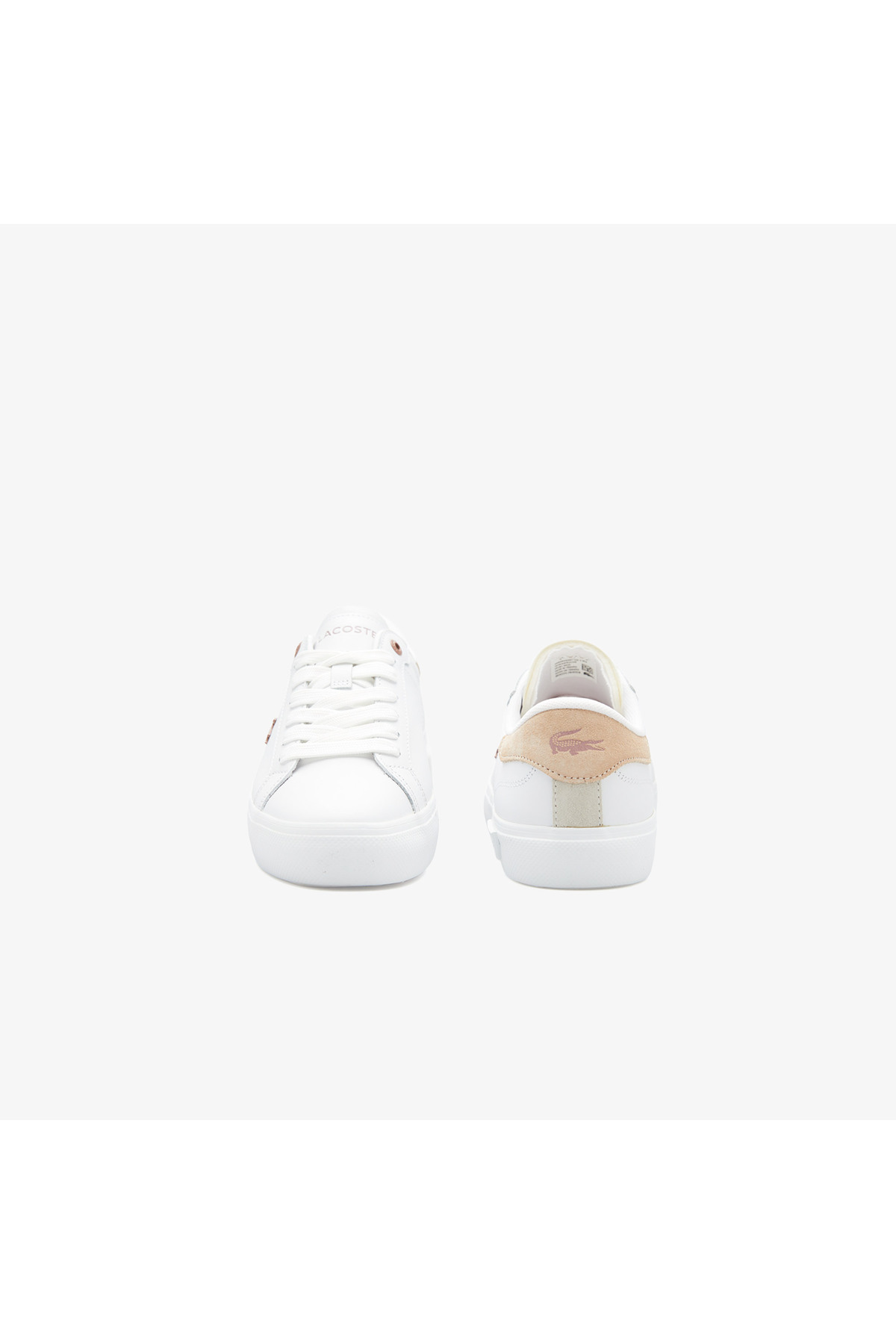 Lacoste Powercourt Kadın Beyaz Sneaker görsel 4