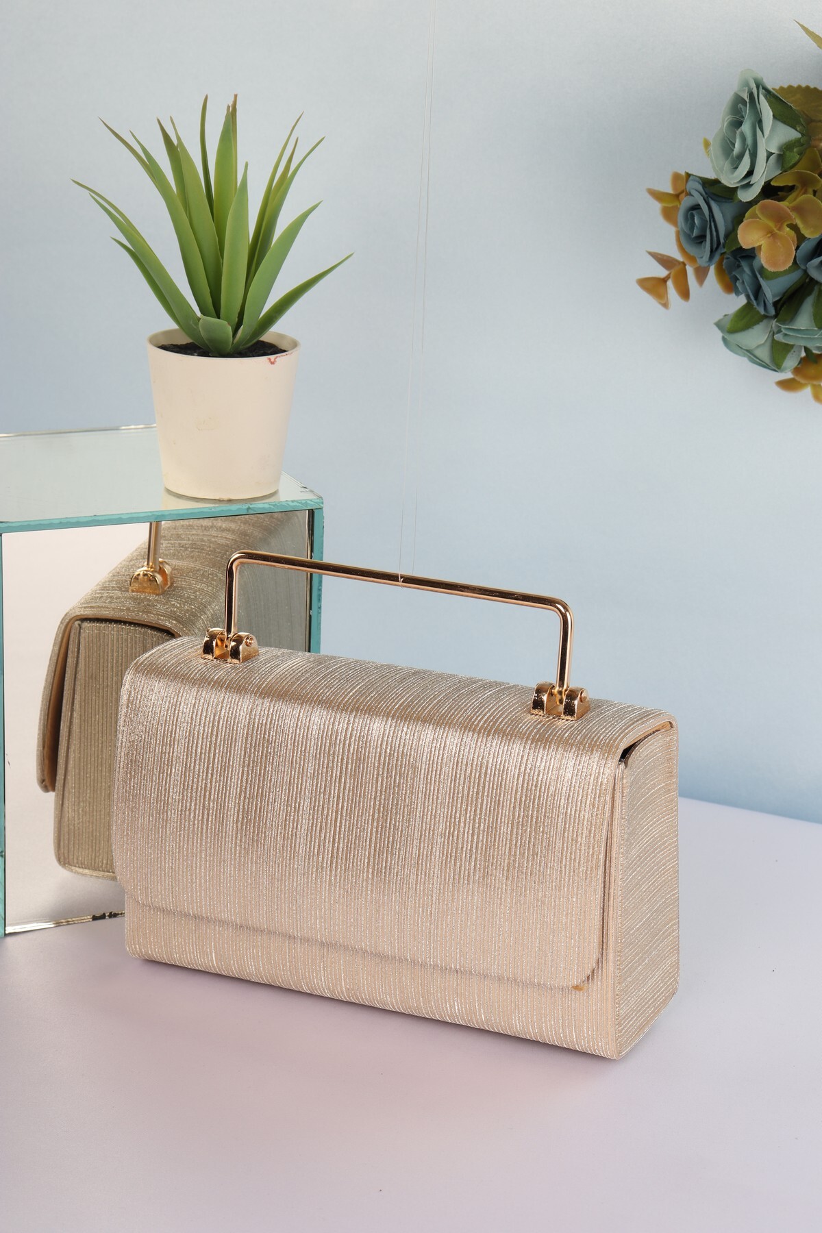 weem bag Elysara EB0421 | SİNDİRELLA MİNİK SAPLI ABİYE ÇANTA