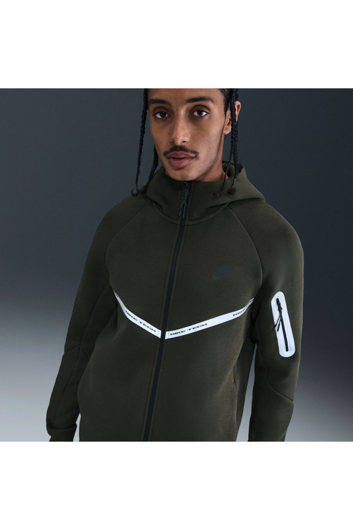 کاپشن مردانه Tech Fleece Wr Fz Jkt Reflec نایکی سویشرت Nike