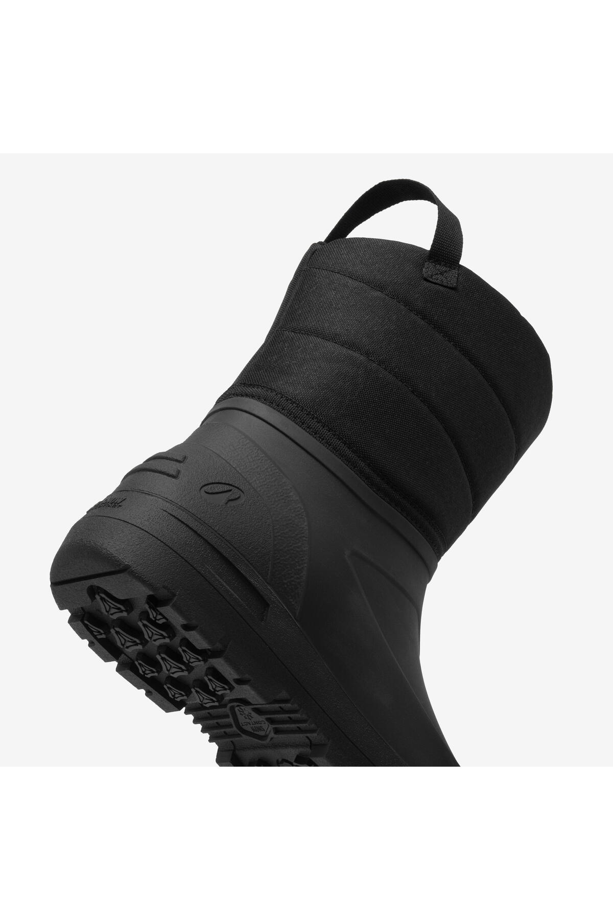 Decathlon Quechua Erkek Outdoor Kar Botu - Siyah - NH100 Mid görsel 5