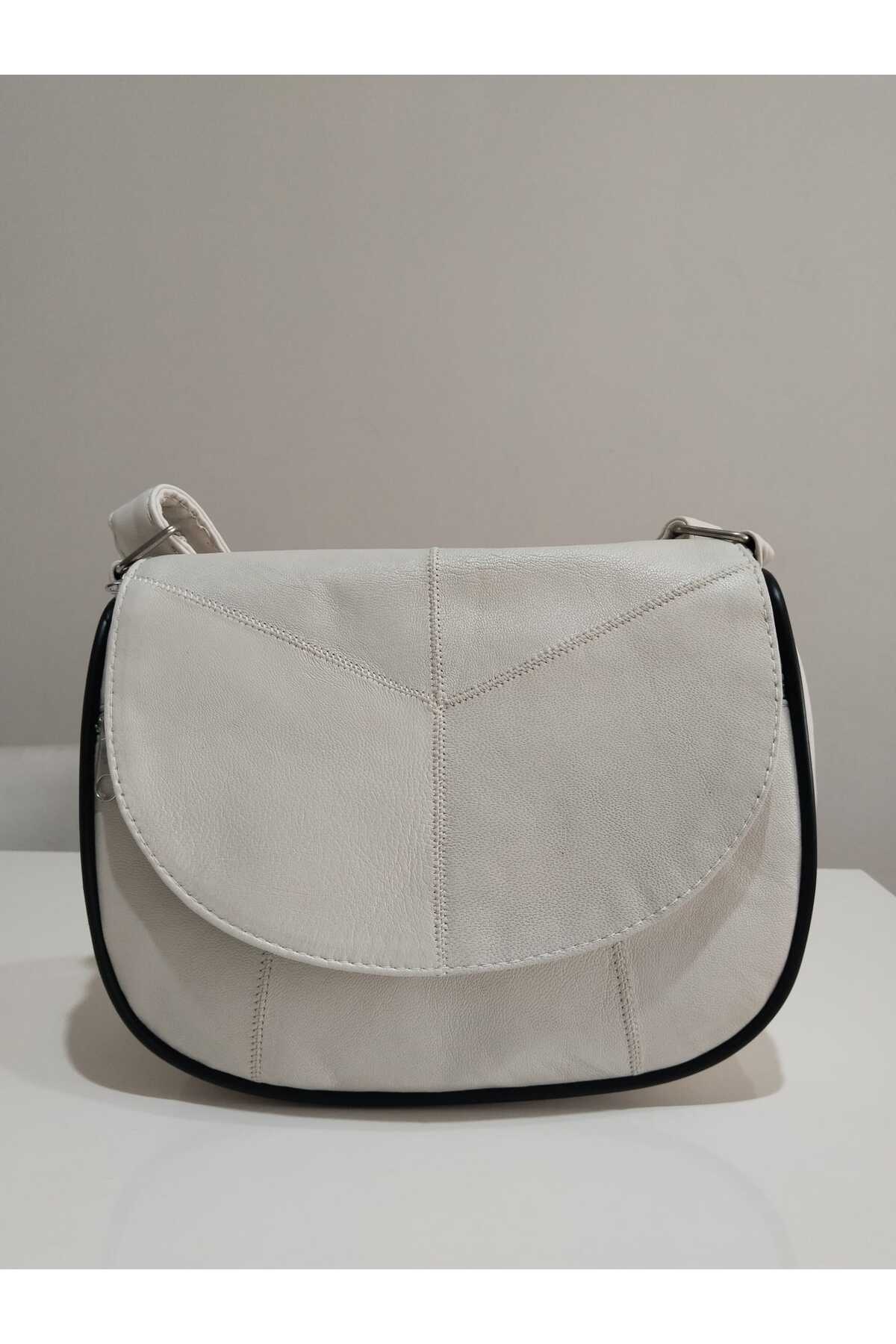 atter ÖZEL TASARIM HAKİKİ DERİ KADIN ÇANTA (23CM X 19CM) görsel 2