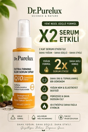 Dr.Purelux Q10 + Collagen Extra Firming Slim Serum , Sıkılaştırıcı & Toparlay...