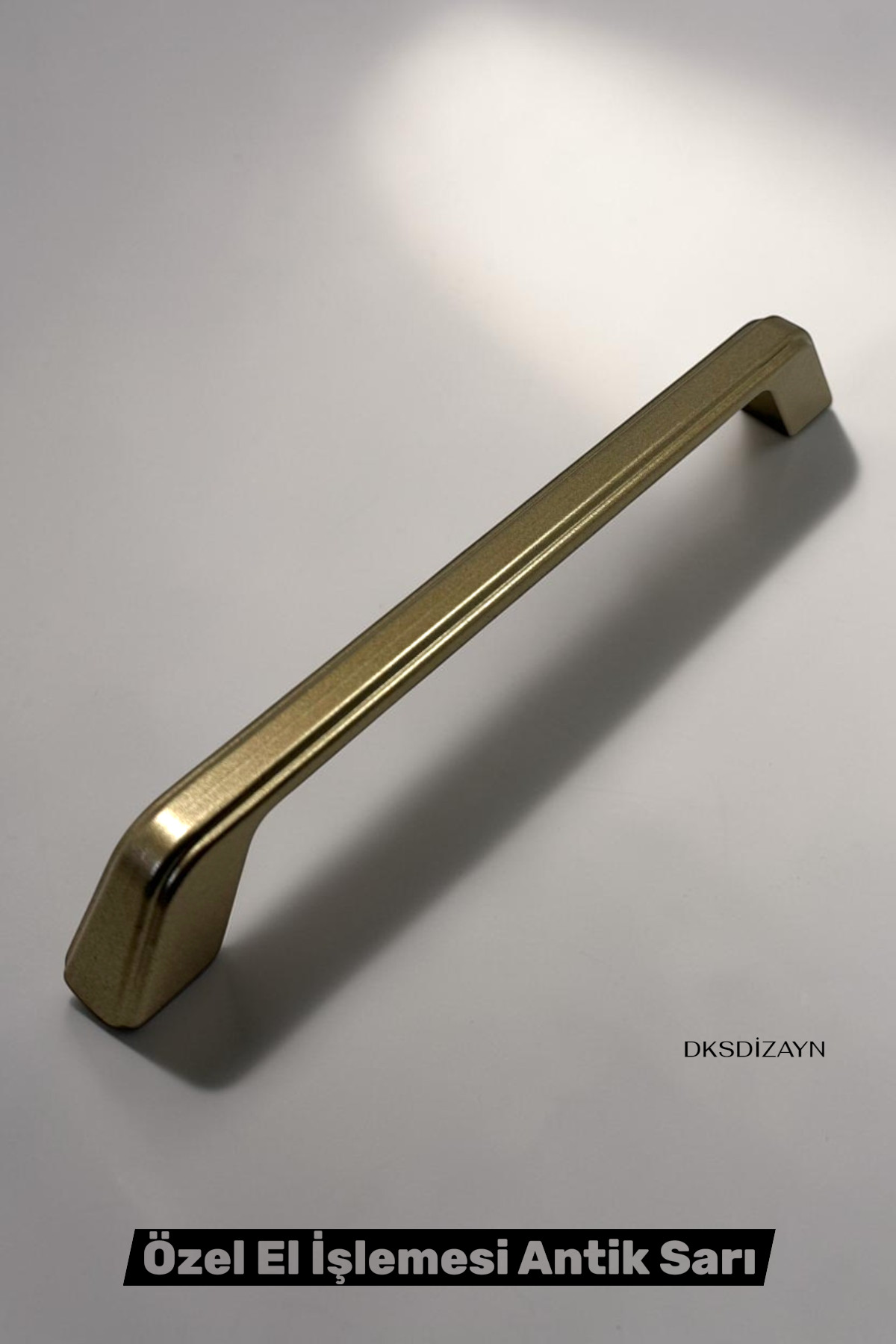 DKSDİZAYN 160mm Ebru - Antik Sarı Eskitme - 1. Sınıf METAL Mobilya