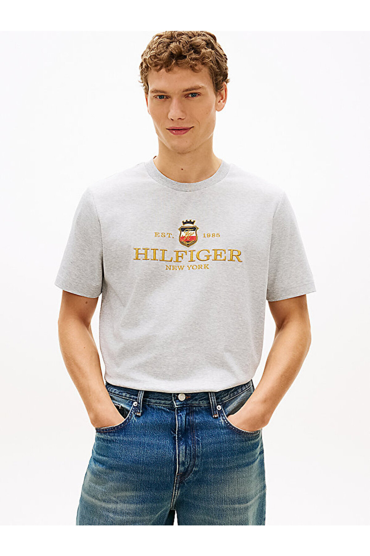 تیشرتمردانهTommy Hilfigerخاکستری