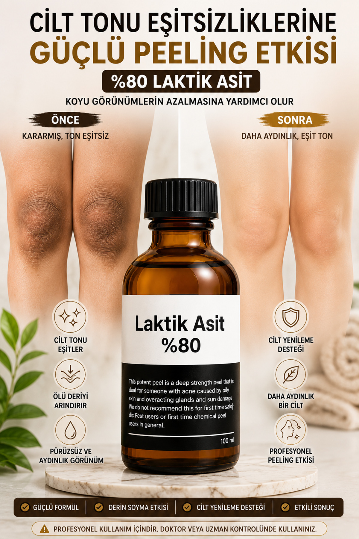 لایه برداری حرفه ای ۸۰٪ اسید لاکتیک برای تیرگی و تغییر رنگ در ناحیه بیکینی، زانوها، آرنج، زیر بغل، پشت و پاها — blue12 — تصویر 4 از 8