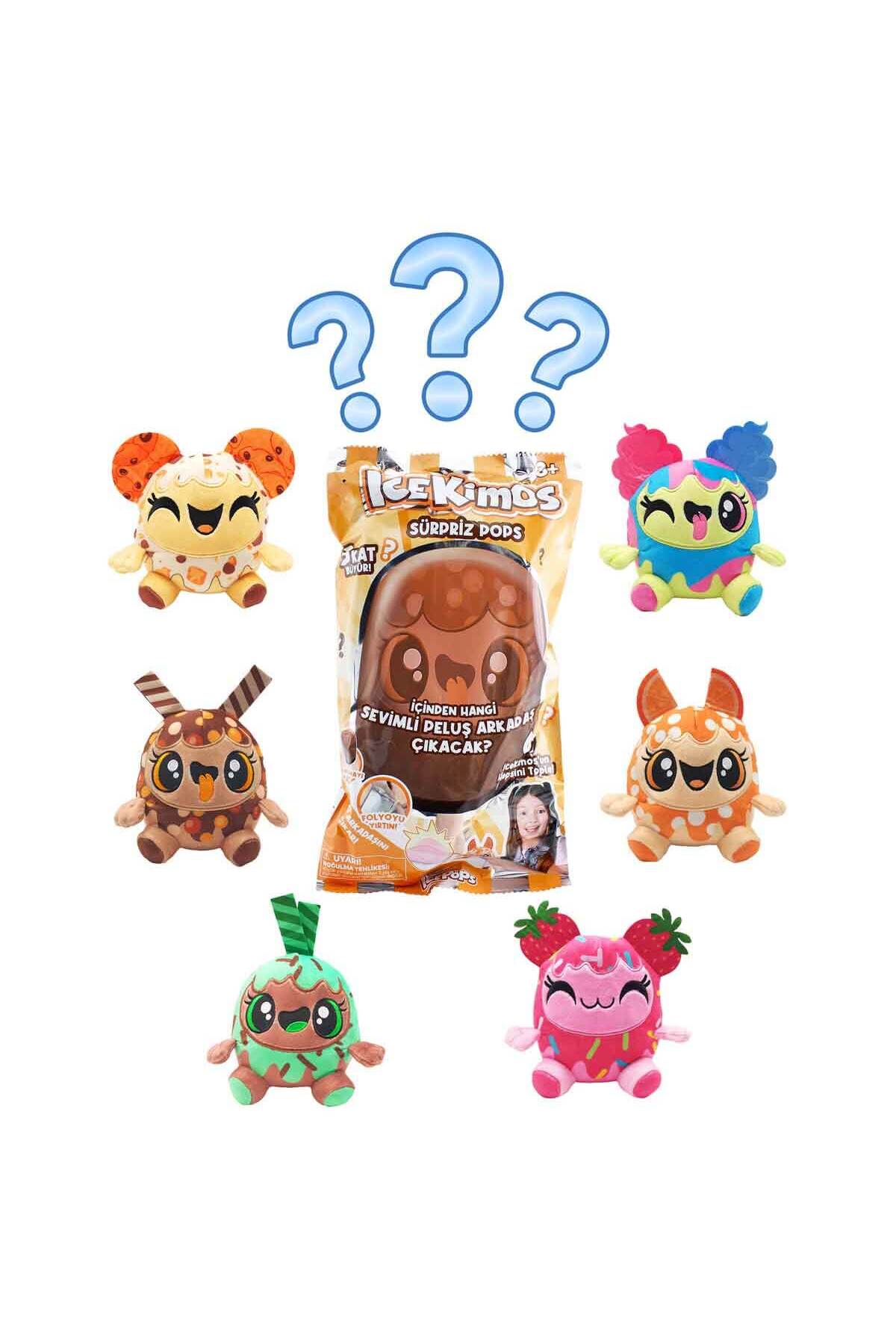 NECO TOYS IcePops IceKimos Kokulu Klipsli Peluş Sürpriz Paket