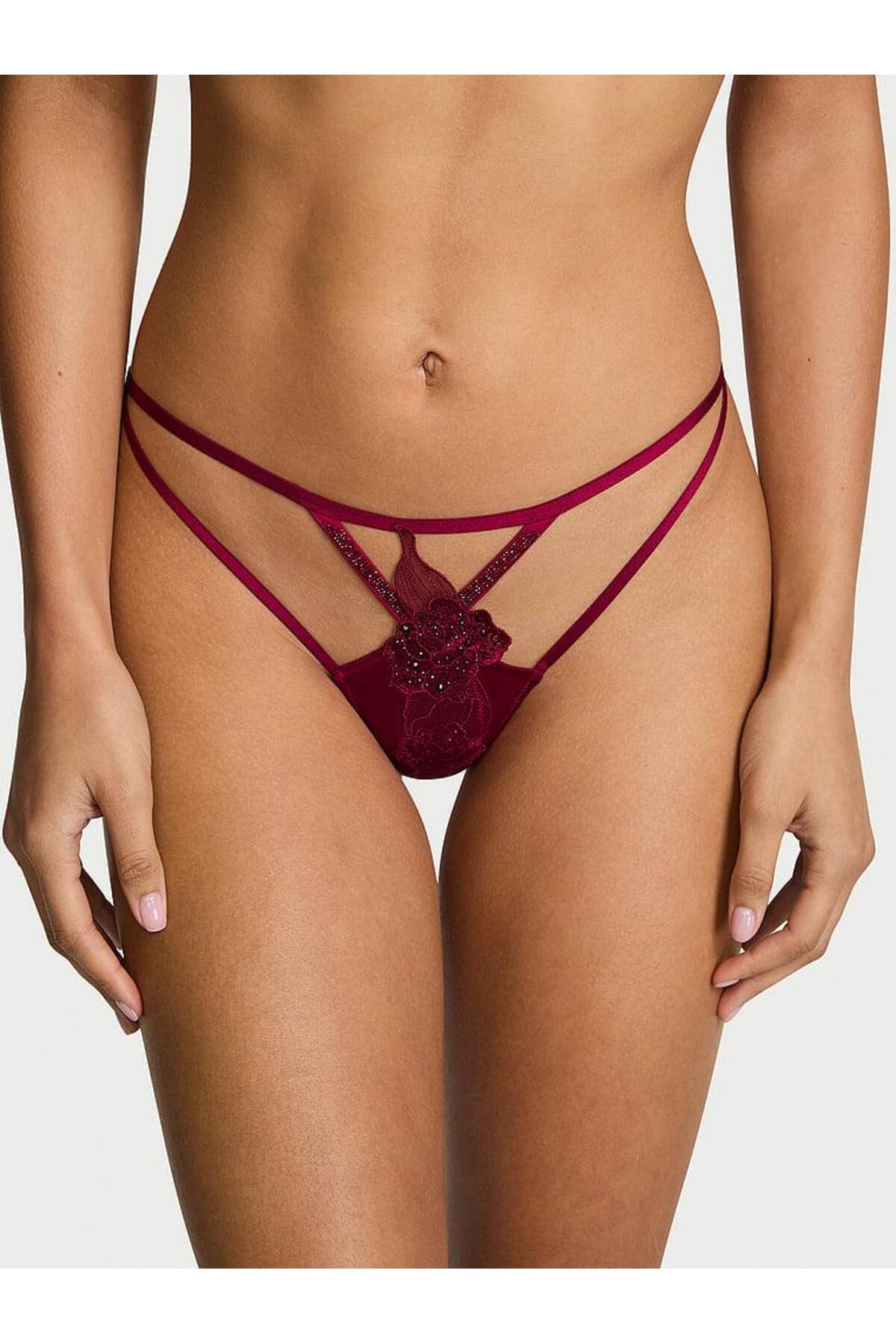 Victoria's Secret Scarlet Işıltılı Tanga