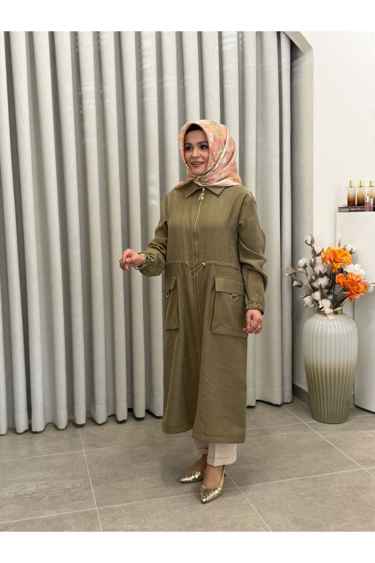 JUNKY SPECIAL別注 “1942 MODEL”OLIVE COLOR Armine TREND CEPLİ GİY-ÇIK YAĞ YEŞİLİ - Fiyatı, Yorumları