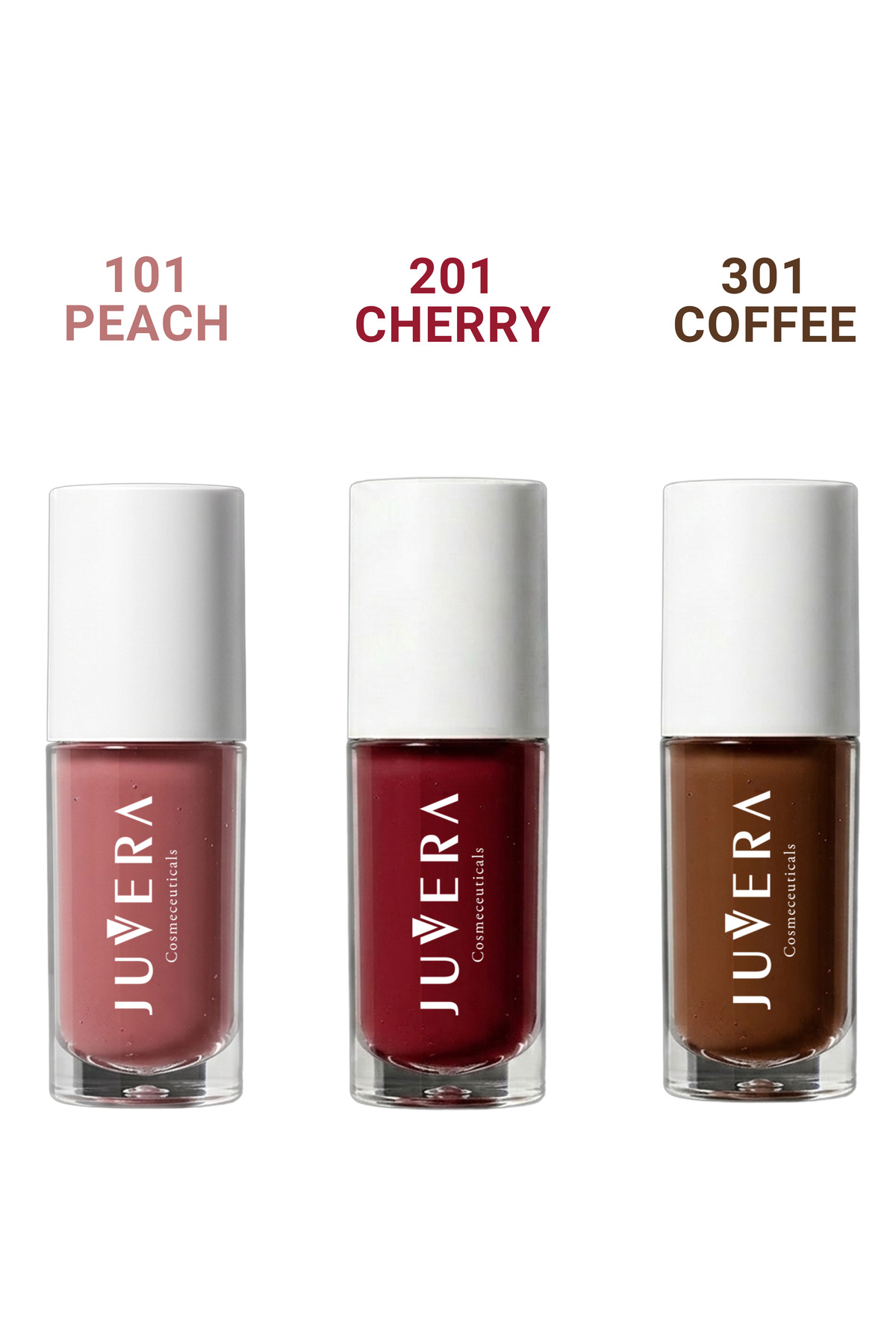 Lip Gloss | Nemlendirici Etkili Renkli Dudak Parlatıcısı Coffee | Lip Gloss Coffee 3 in 1 - NO 301 — قهوه‌ای 100 07 003 — تصویر 8 از 8