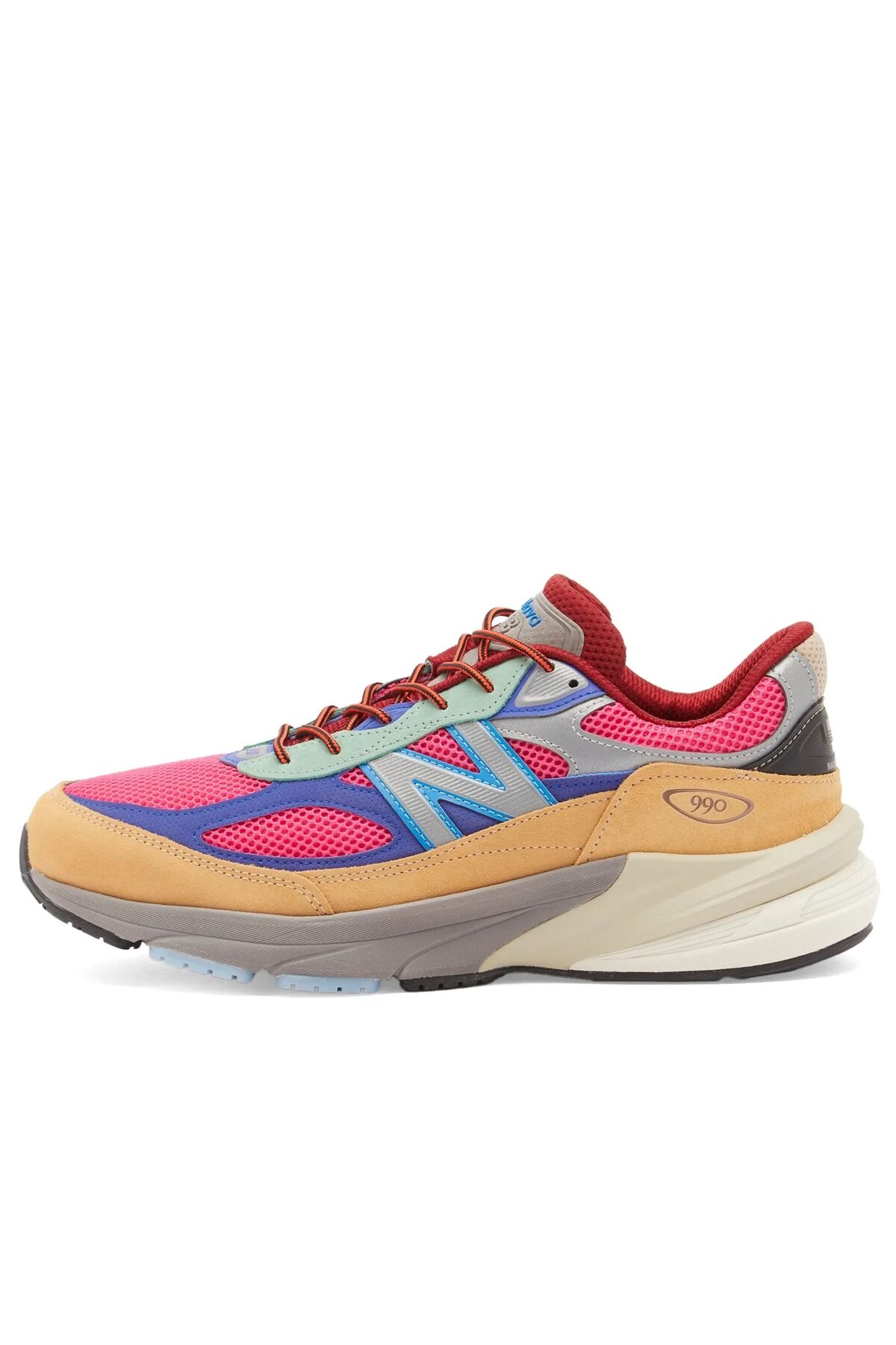 کفش ورزشی مردانه ایکس اکشن برونسون ۹۹۰v۶ صورتی نیو بالانس کفش اسنیکر New Balance