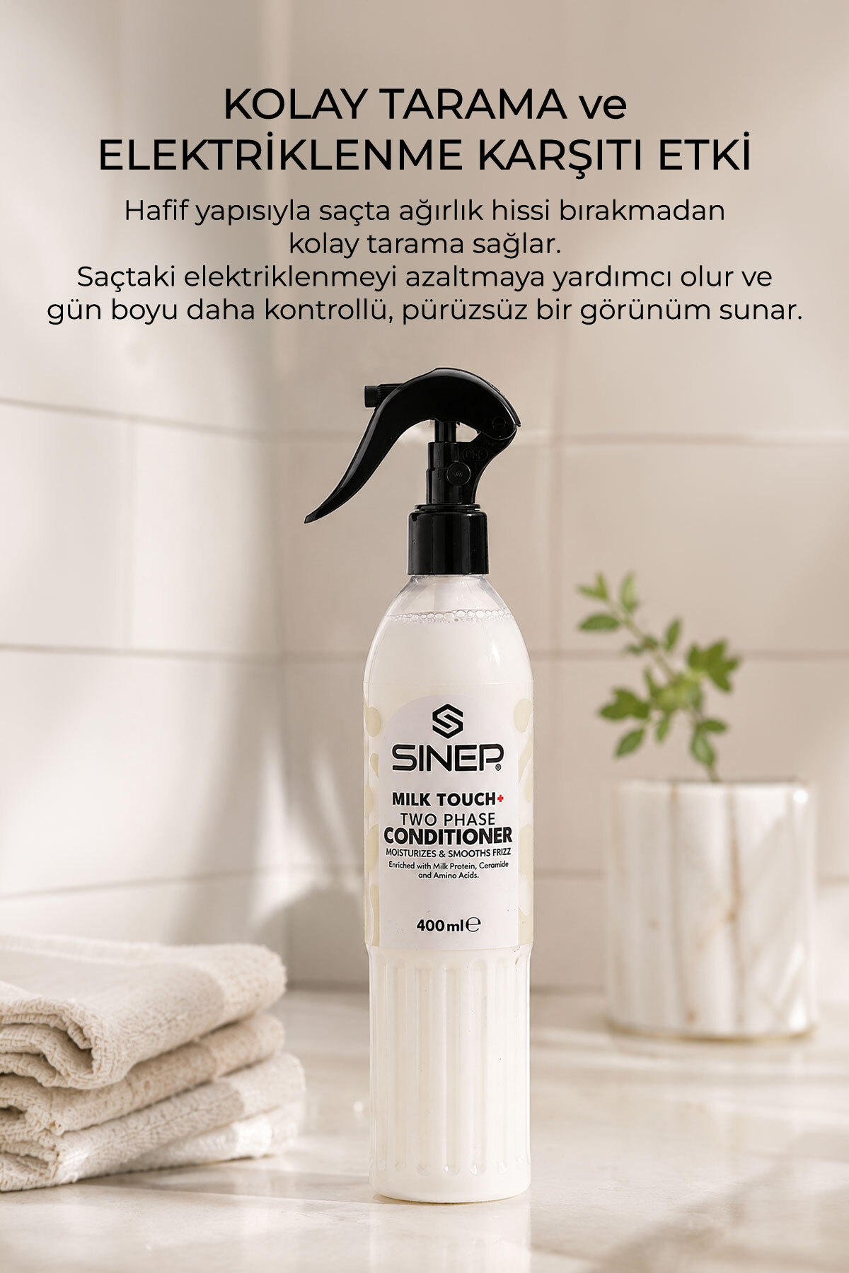 Çift Fazlı Fön Suyu Milk 400 ml — ÇİFTFAZLI400 — تصویر 4 از 5