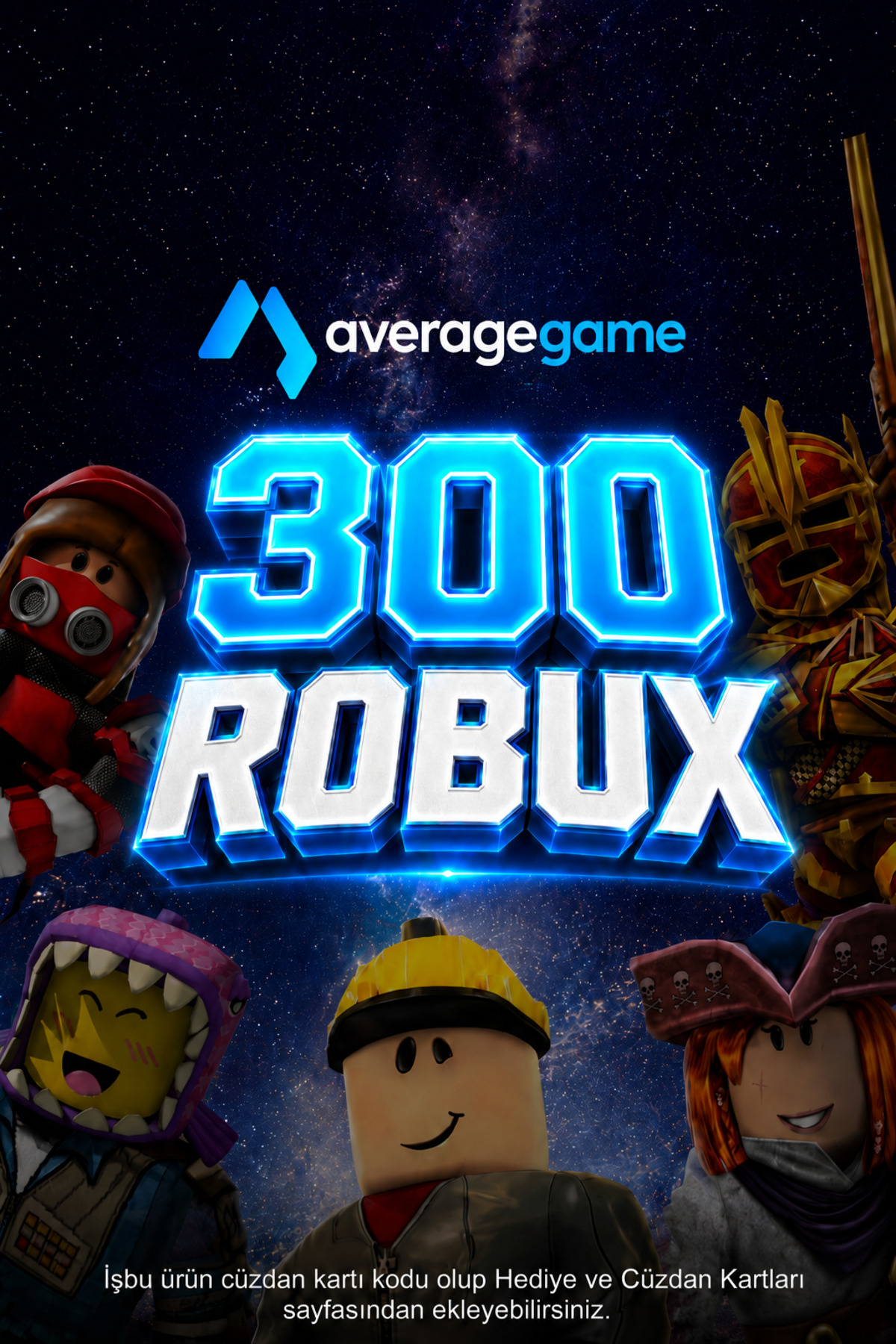 3 USD Robux Wallet Code - 300 Robux