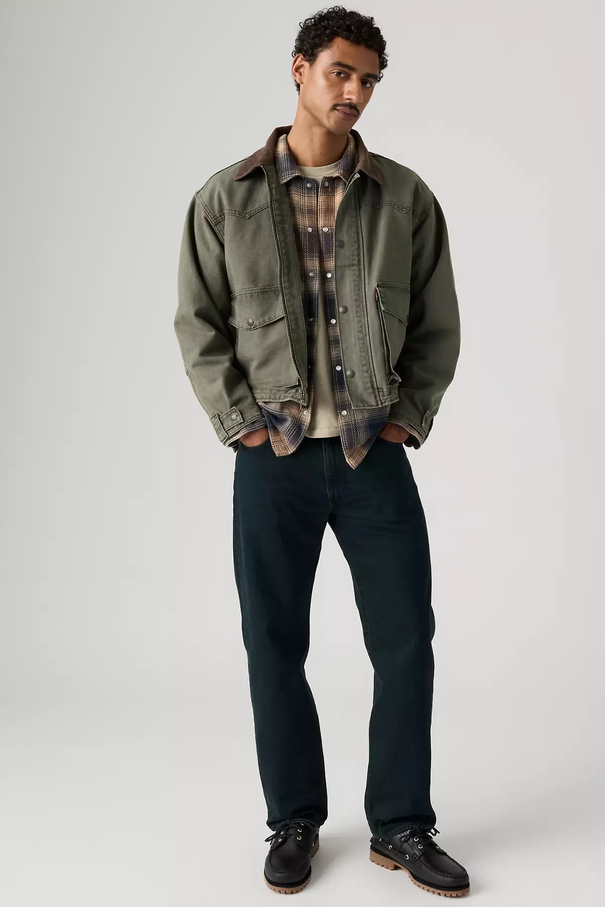 شلوار جین سرمه‌ای مردانه مدل 555™ راحت و آزاد - 003VA-0008 لیوایز شلوار Levi's
