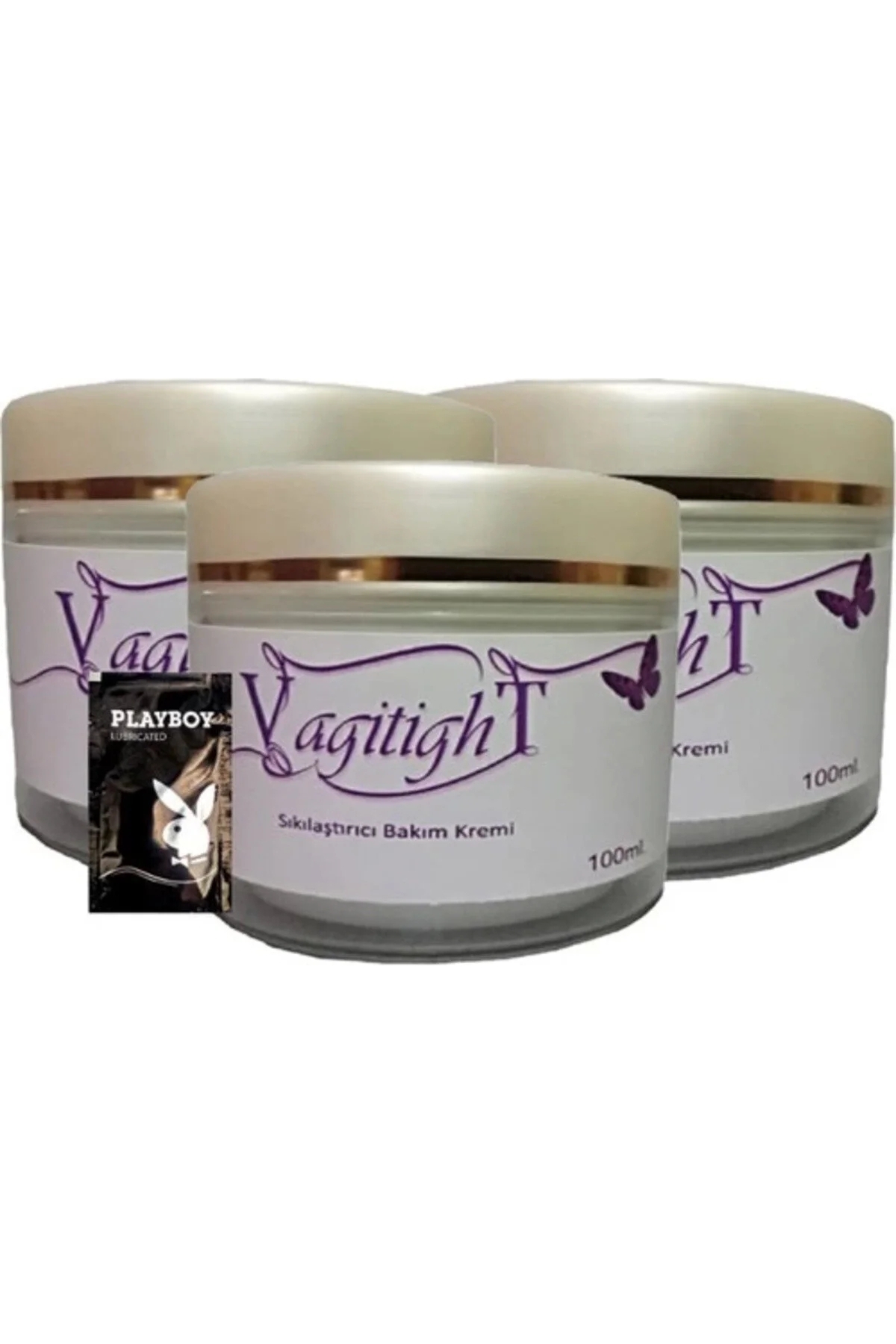 Süper Vagitight 3 Adet Adet Kadınlara Özel Kremi 100 ml + 1 Adet Jel Hediye — GU-EYF-13001-NIDA01