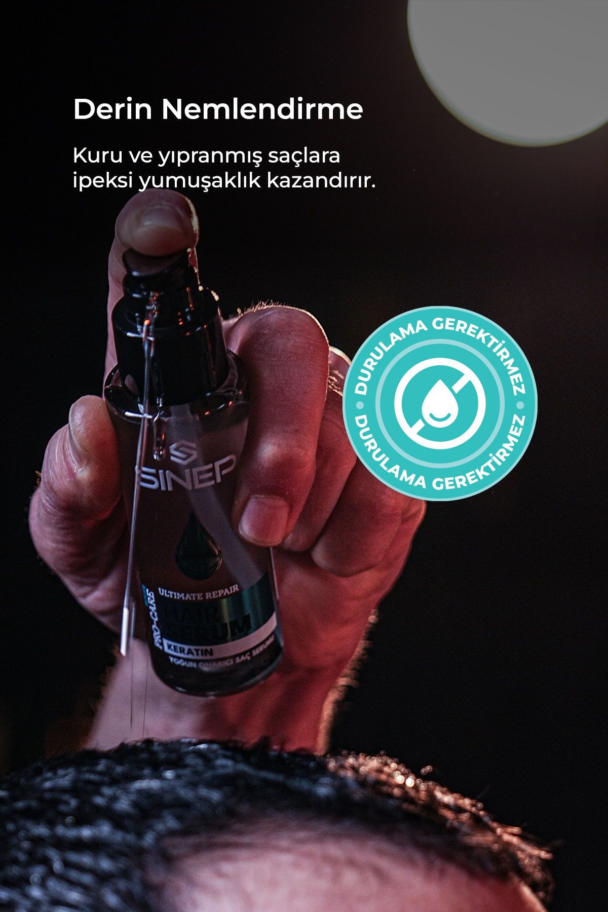 Saç Serumu 75 ml Keratin — serumkeratin — تصویر 4 از 5