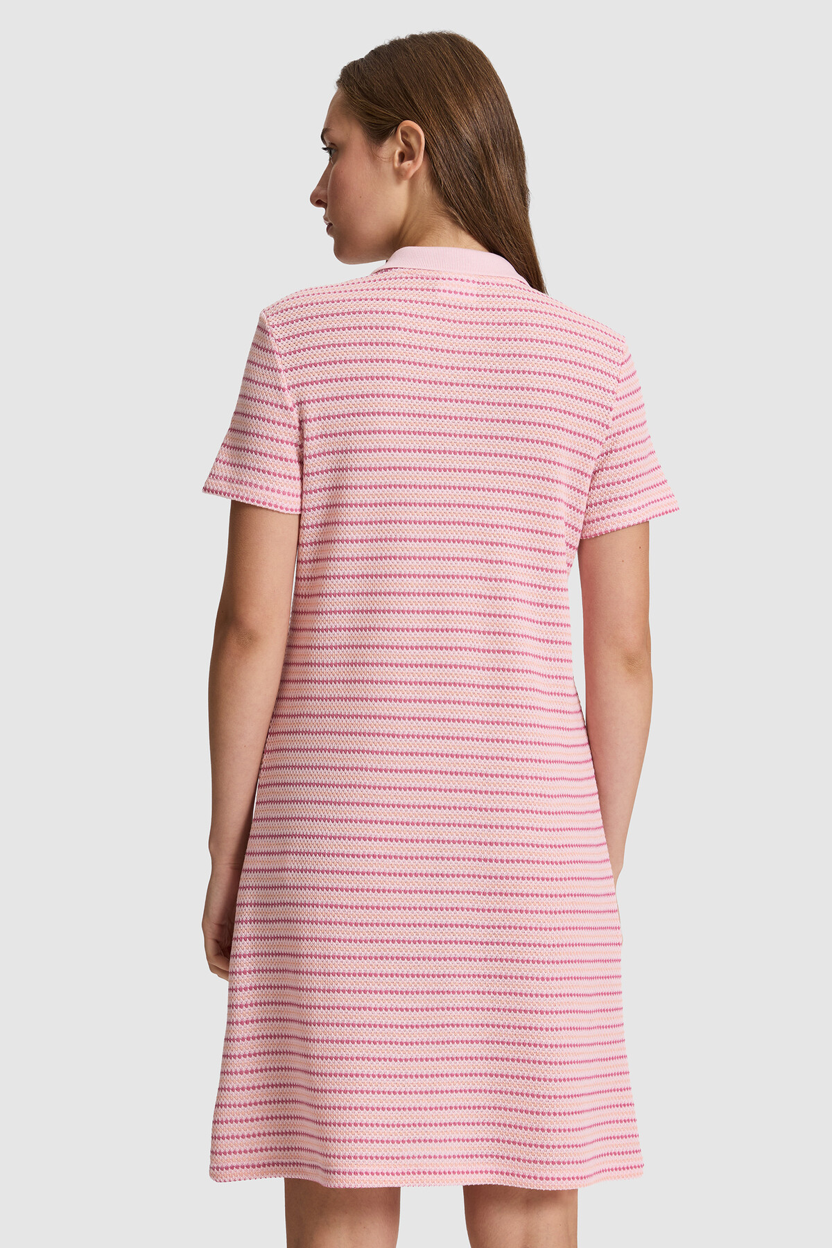 U.S. Polo Assn. Kadın Pembe Örme Elbise 50325490-VR041 görsel 5