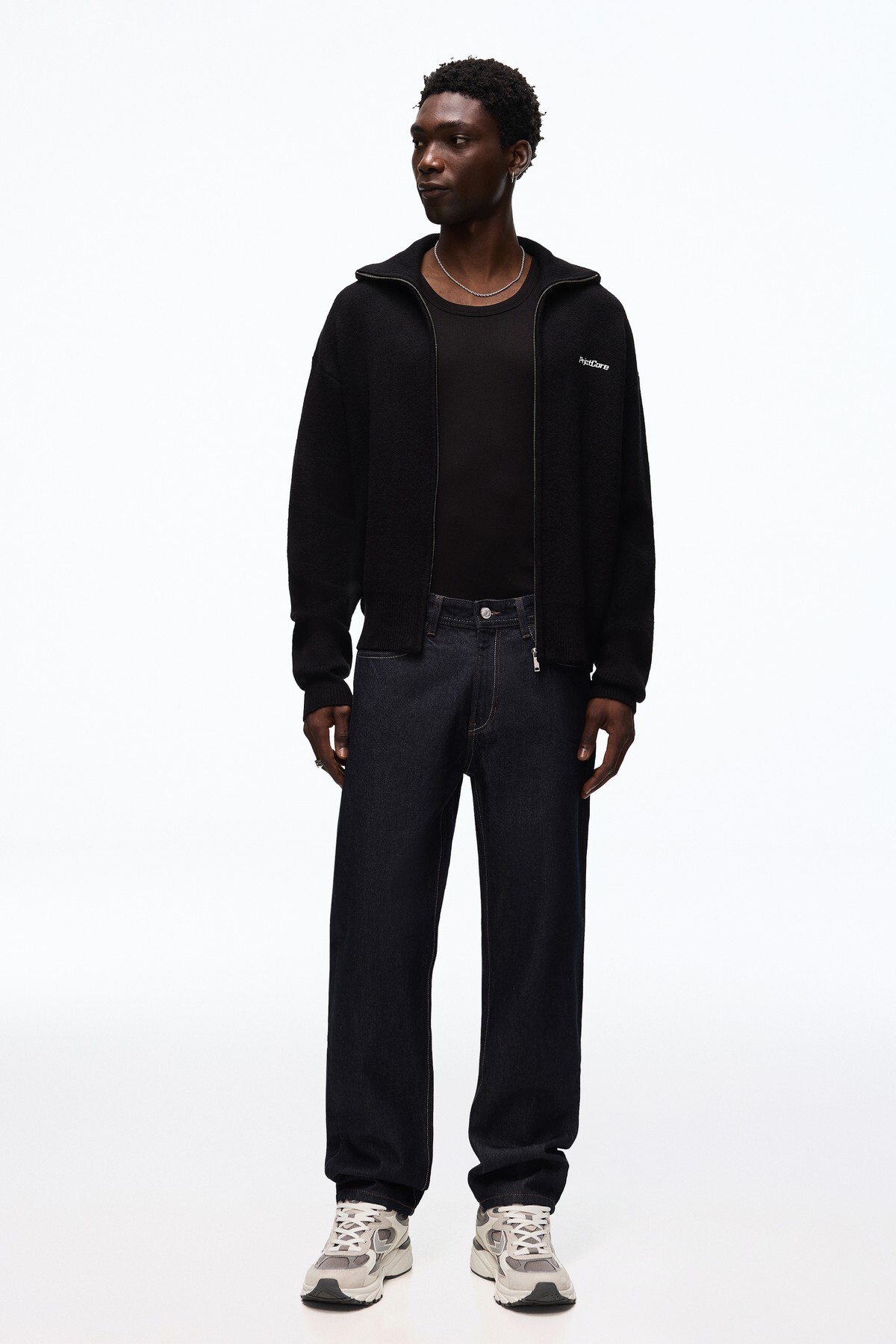 1_org_zoom شلوار جین Bershka برشکا راسته اورجینال - تصویر 1